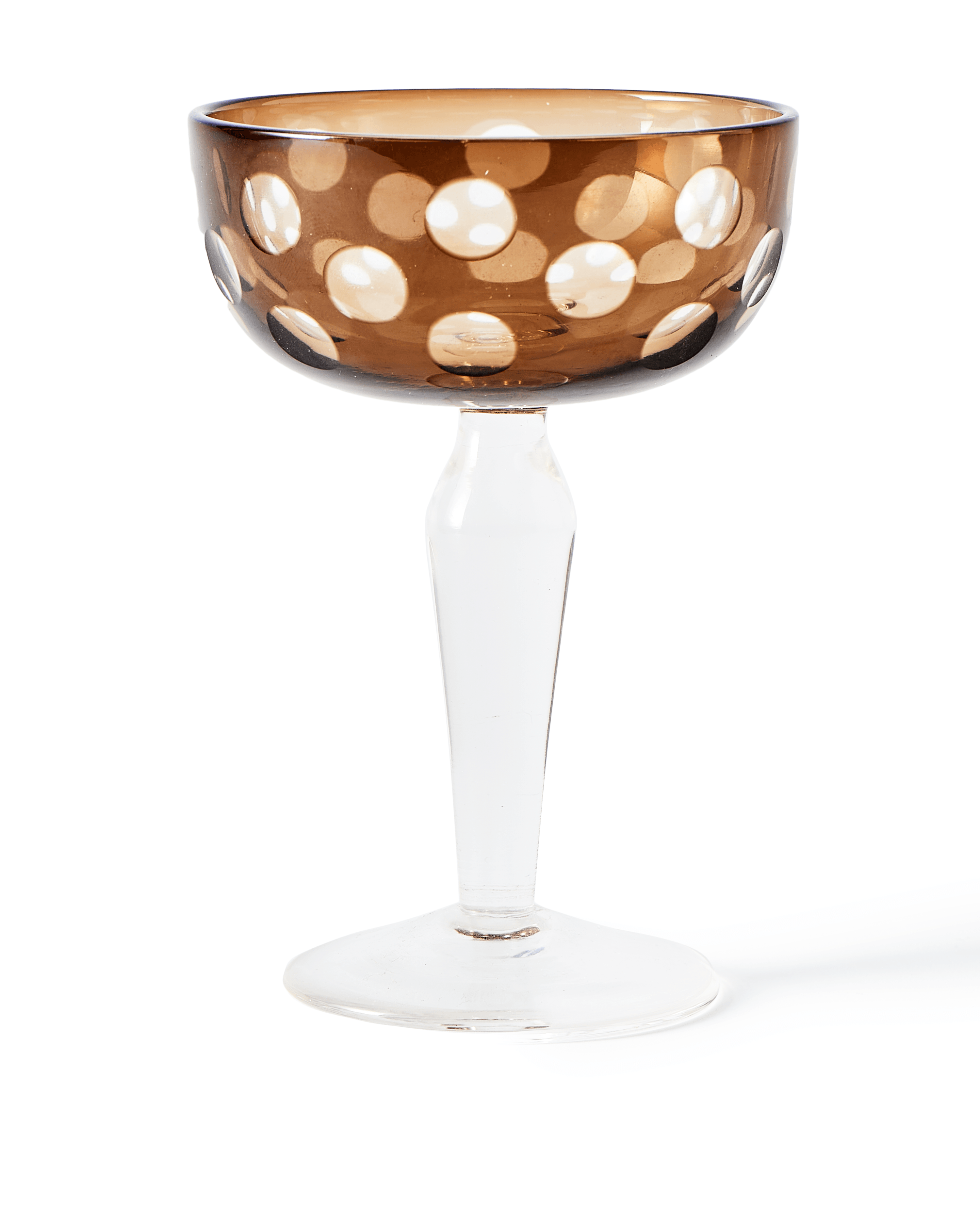 Zestaw kieliszków CUTTINGS COUPE kolorowy Pols Potten Eye on Design