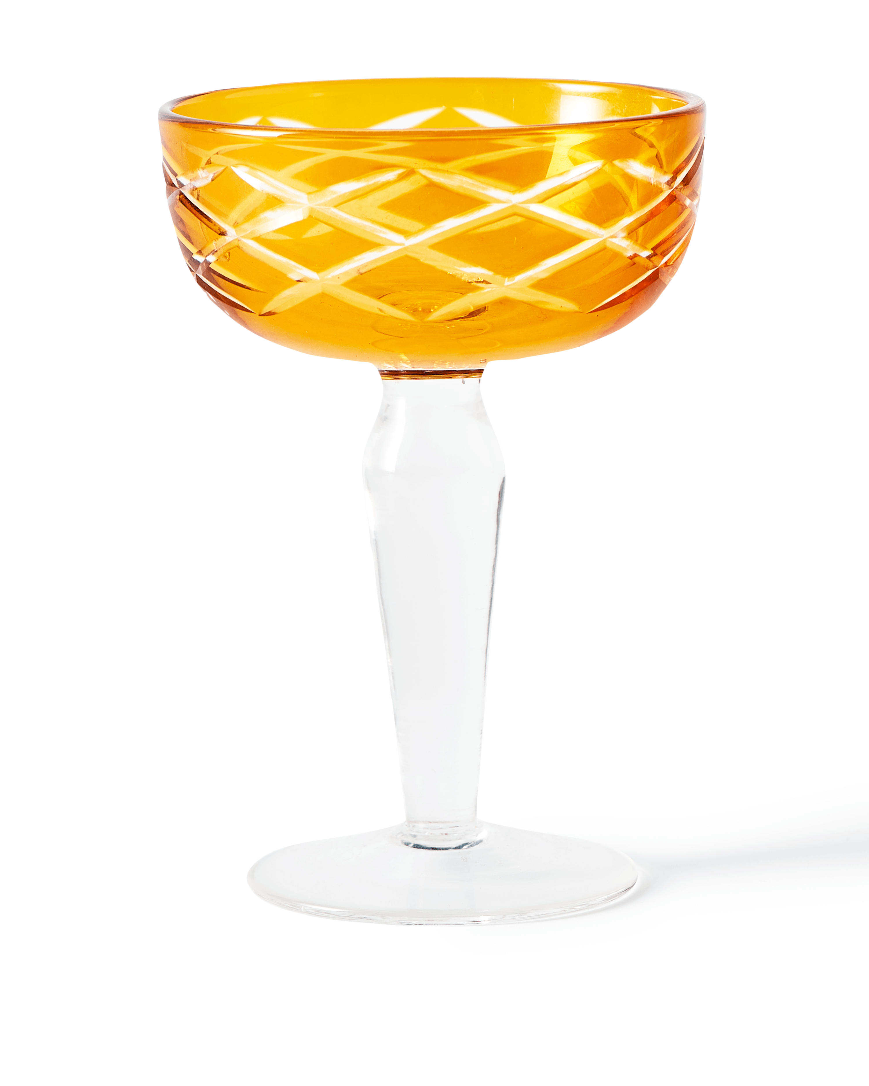 Zestaw kieliszków CUTTINGS COUPE kolorowy Pols Potten Eye on Design