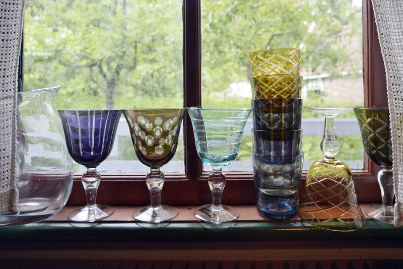 Zestaw kieliszków do wina CUTTINGS kolorowy Pols Potten Eye on Design