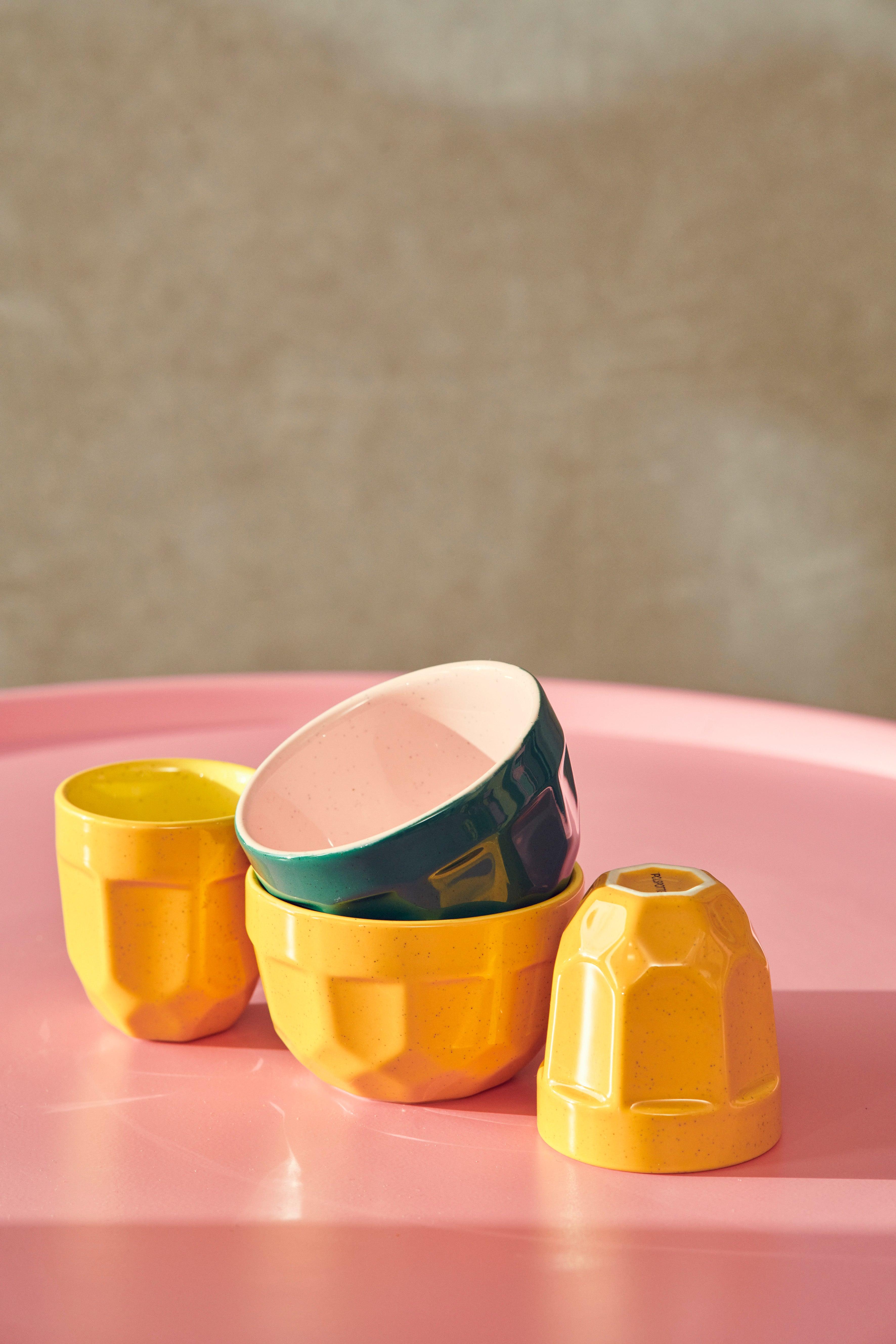 Zestaw kubków ESPRESSO kolorowy Pols Potten Eye on Design