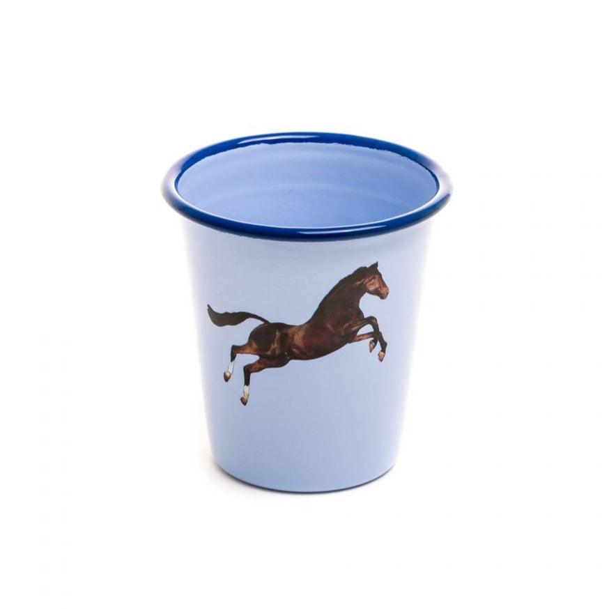 Zestaw kubków TOILETPAPER emaliowanych Seletti Eye on Design