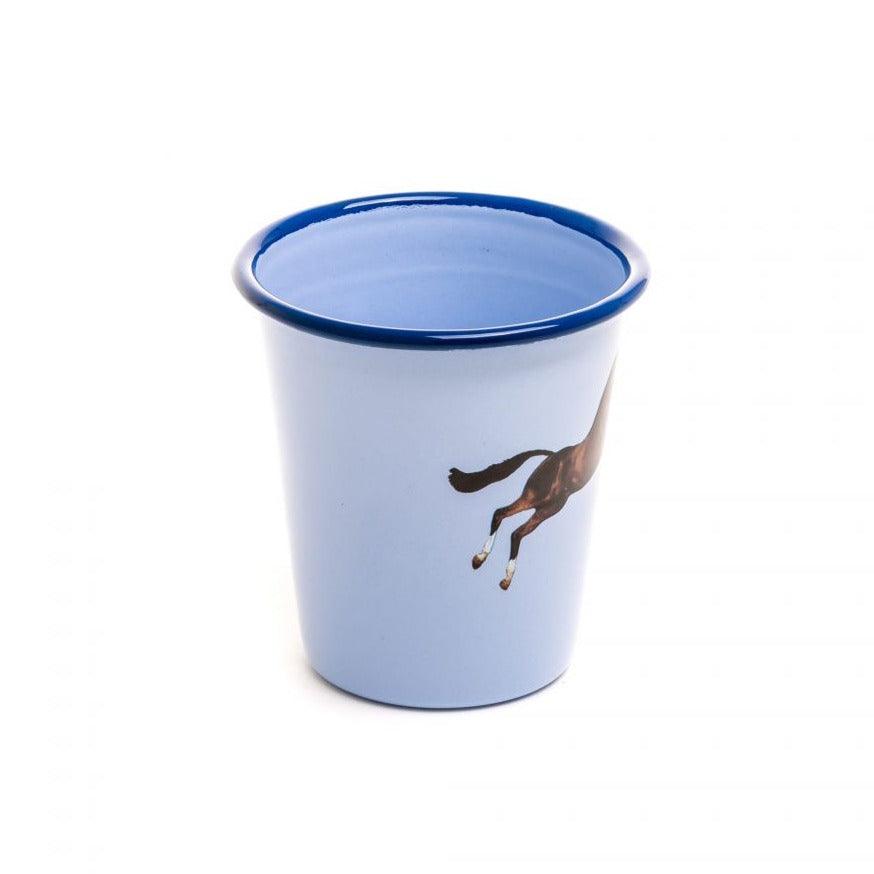 Zestaw kubków TOILETPAPER emaliowanych Seletti Eye on Design