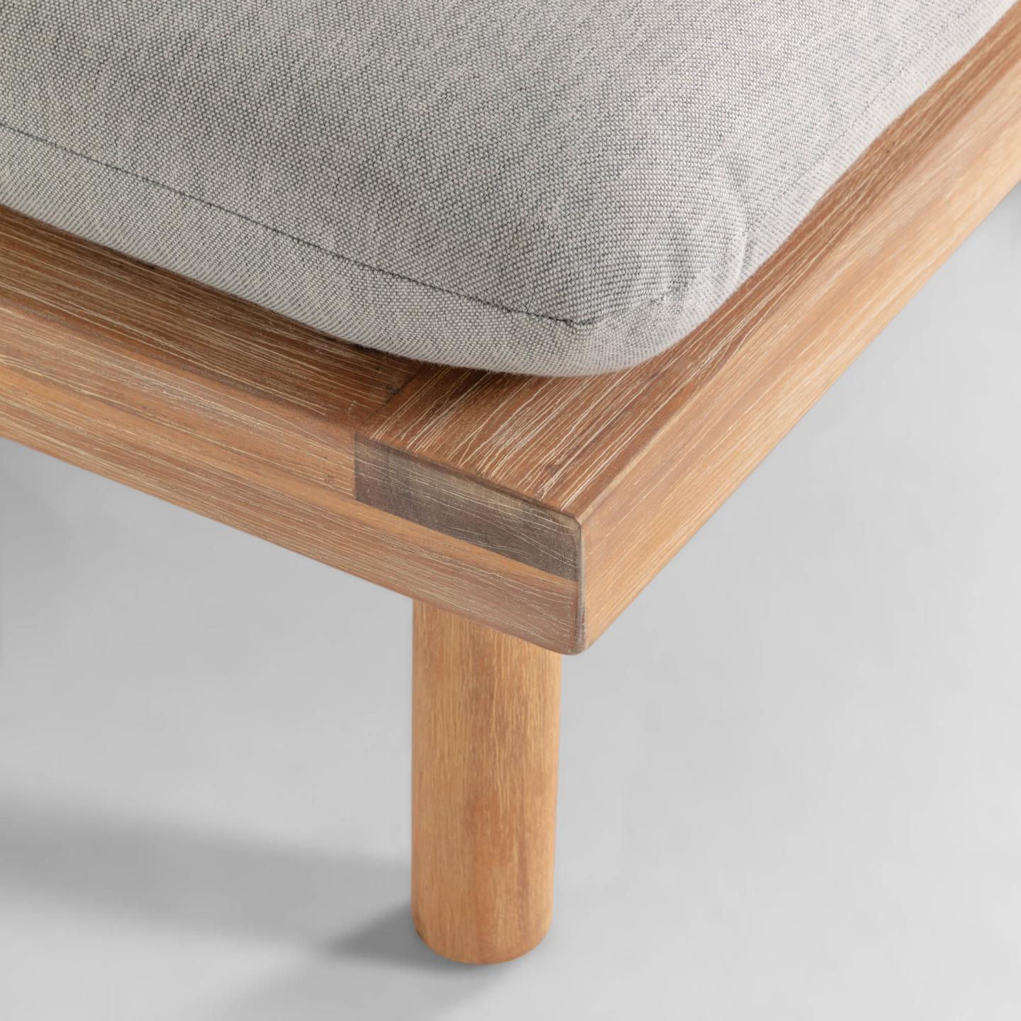 Zestaw mebli ogrodowych 2-osobowy VIRDIS szary La Forma Eye on Design