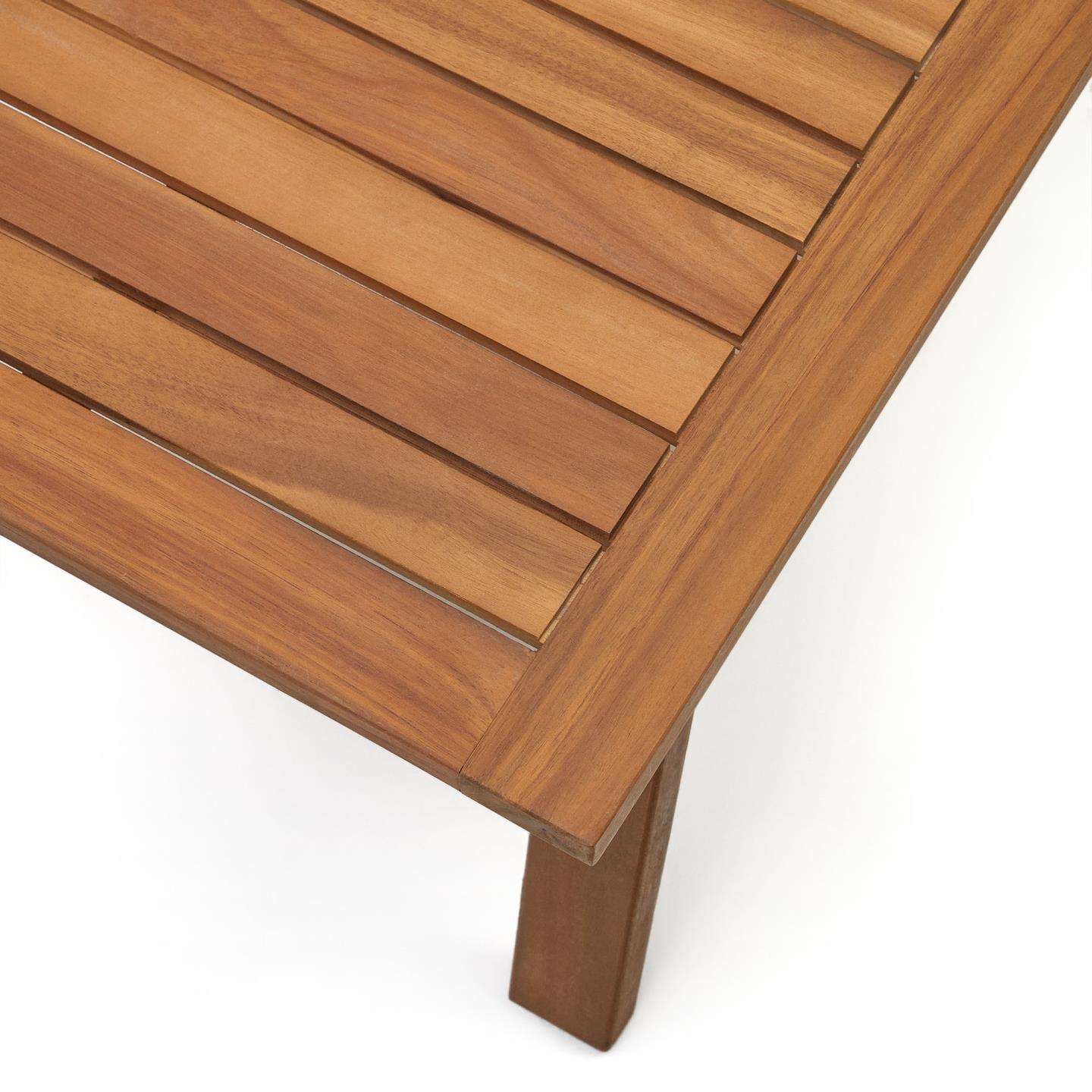 Zestaw mebli ogrodowych FRARES lite drewno akacjowe La Forma Eye on Design