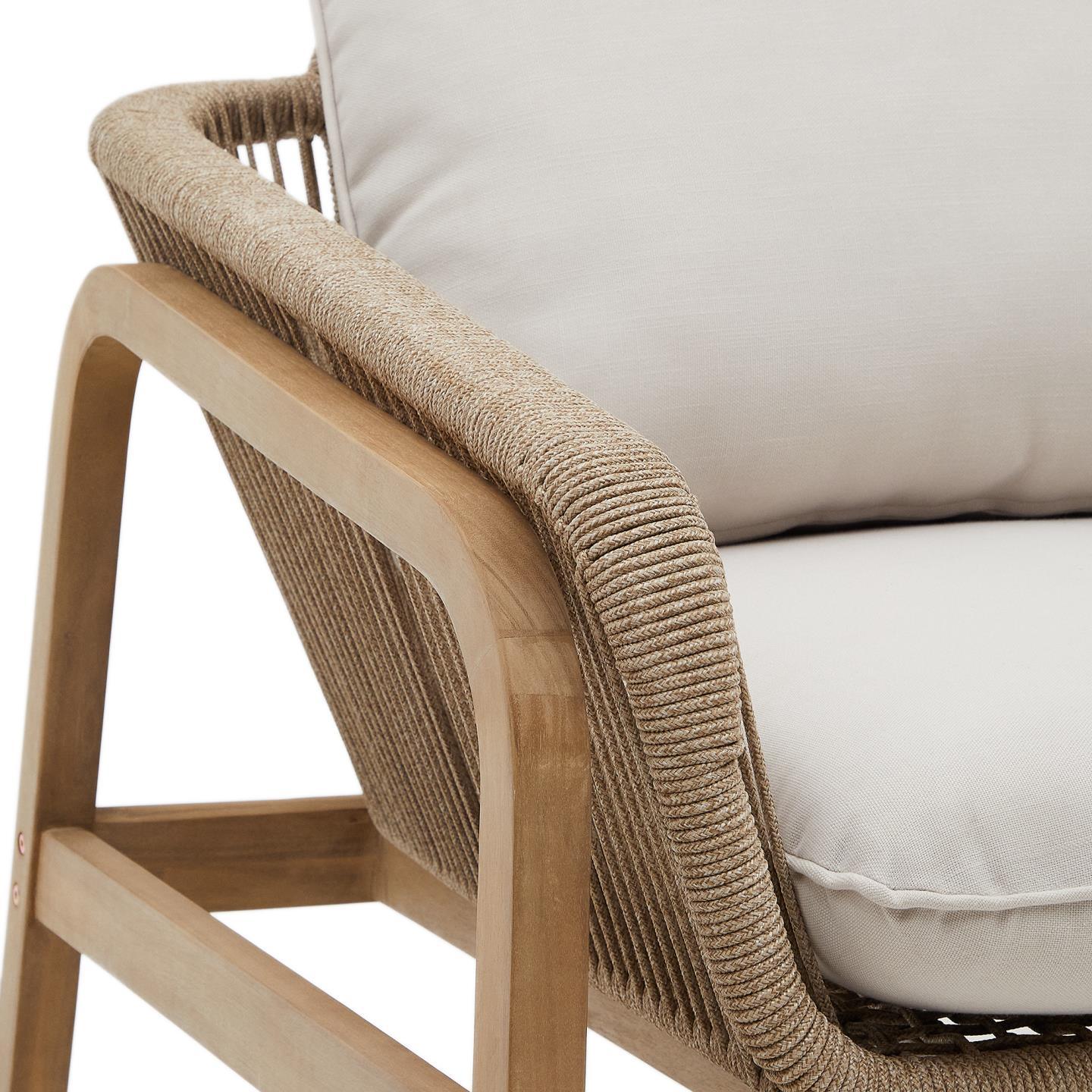 Zestaw mebli ogrodowych VELLANA lite drewno akacjowe La Forma Eye on Design