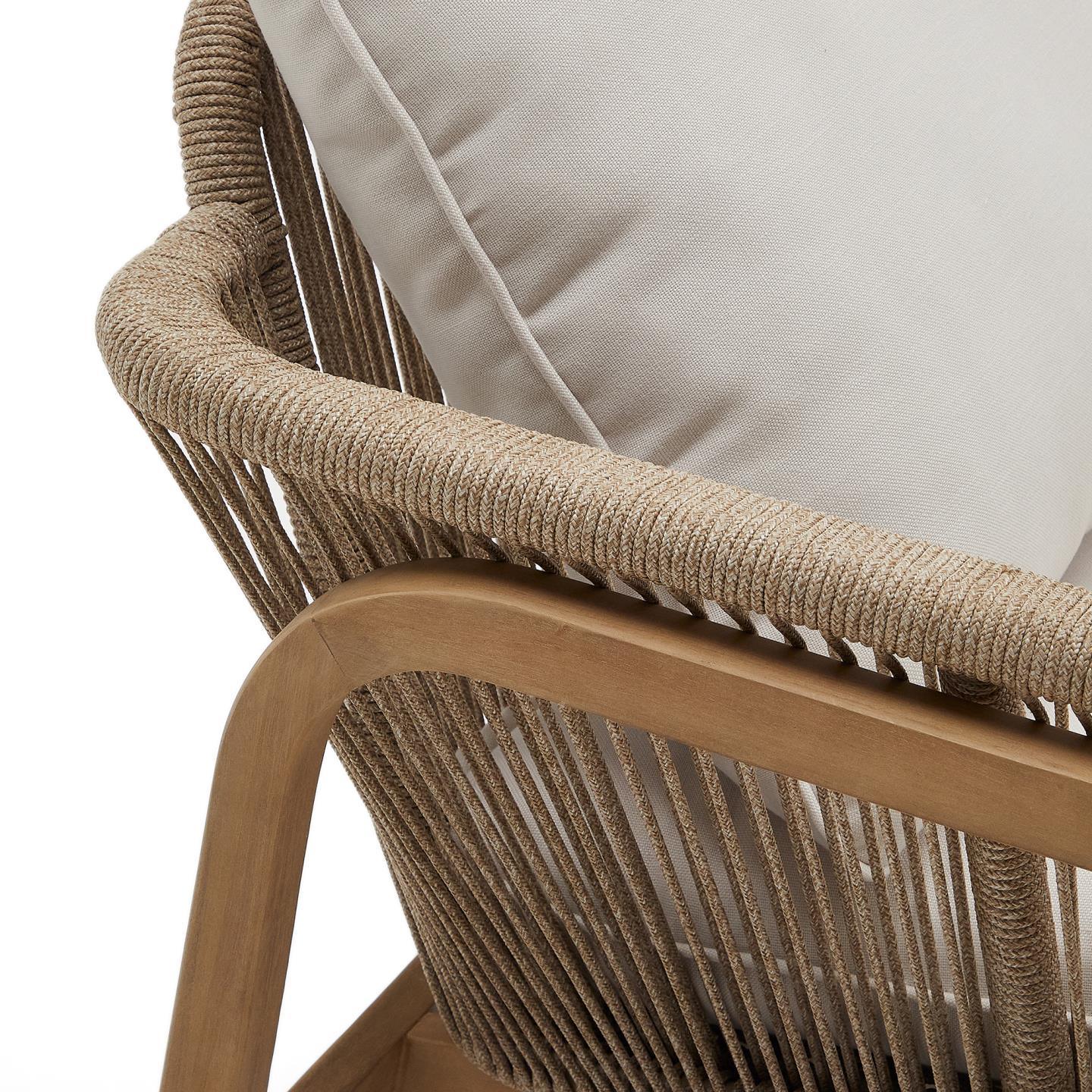 Zestaw mebli ogrodowych VELLANA lite drewno akacjowe La Forma Eye on Design