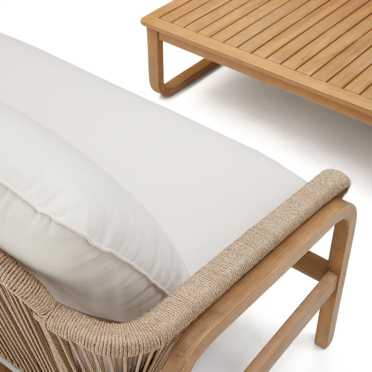 Zestaw mebli ogrodowych VELLANA lite drewno akacjowe La Forma Eye on Design