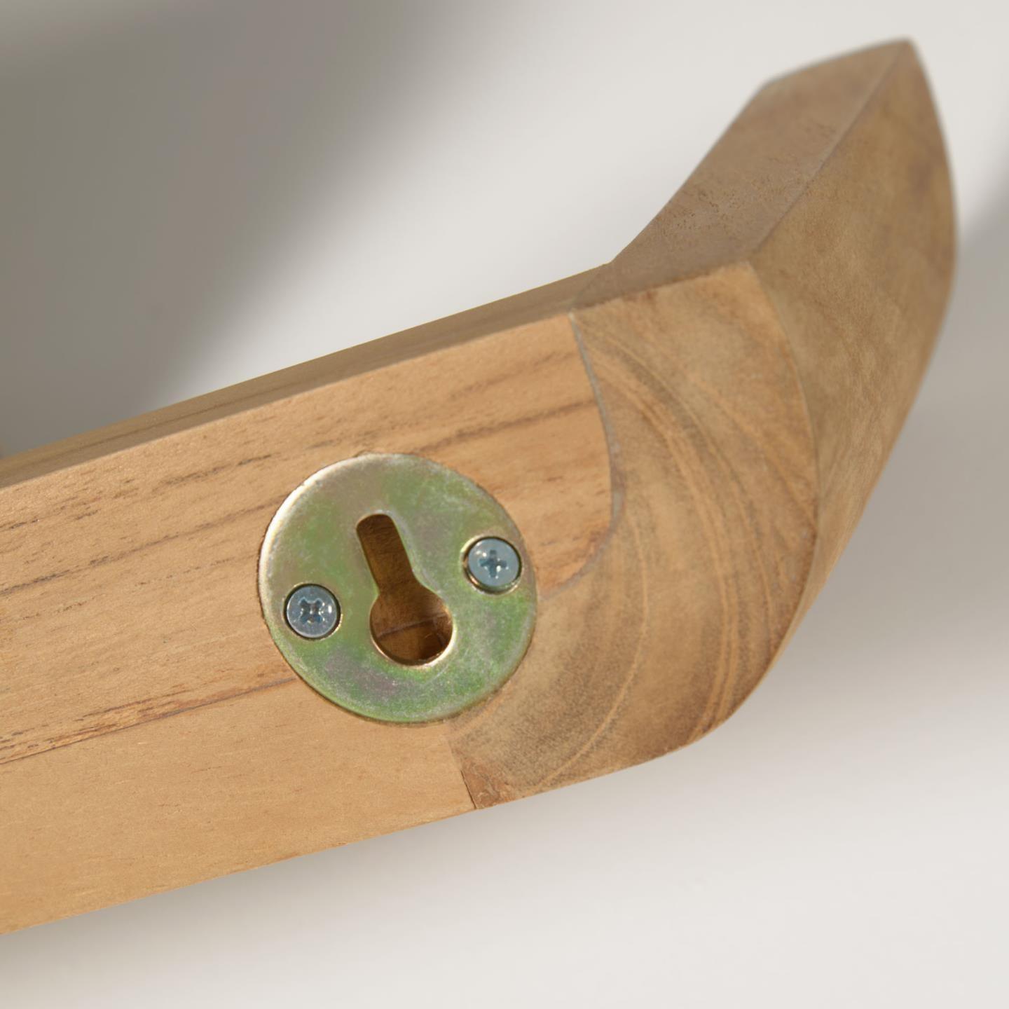 Zestaw półek SHAMEL lite drewno tekowe La Forma Eye on Design