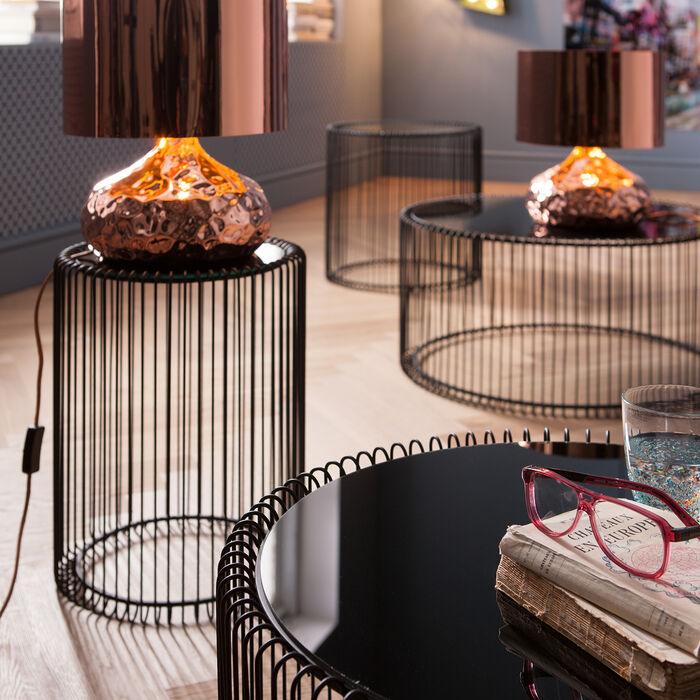 Zestaw stolików bocznych SHINE czarny Kare Design Eye on Design