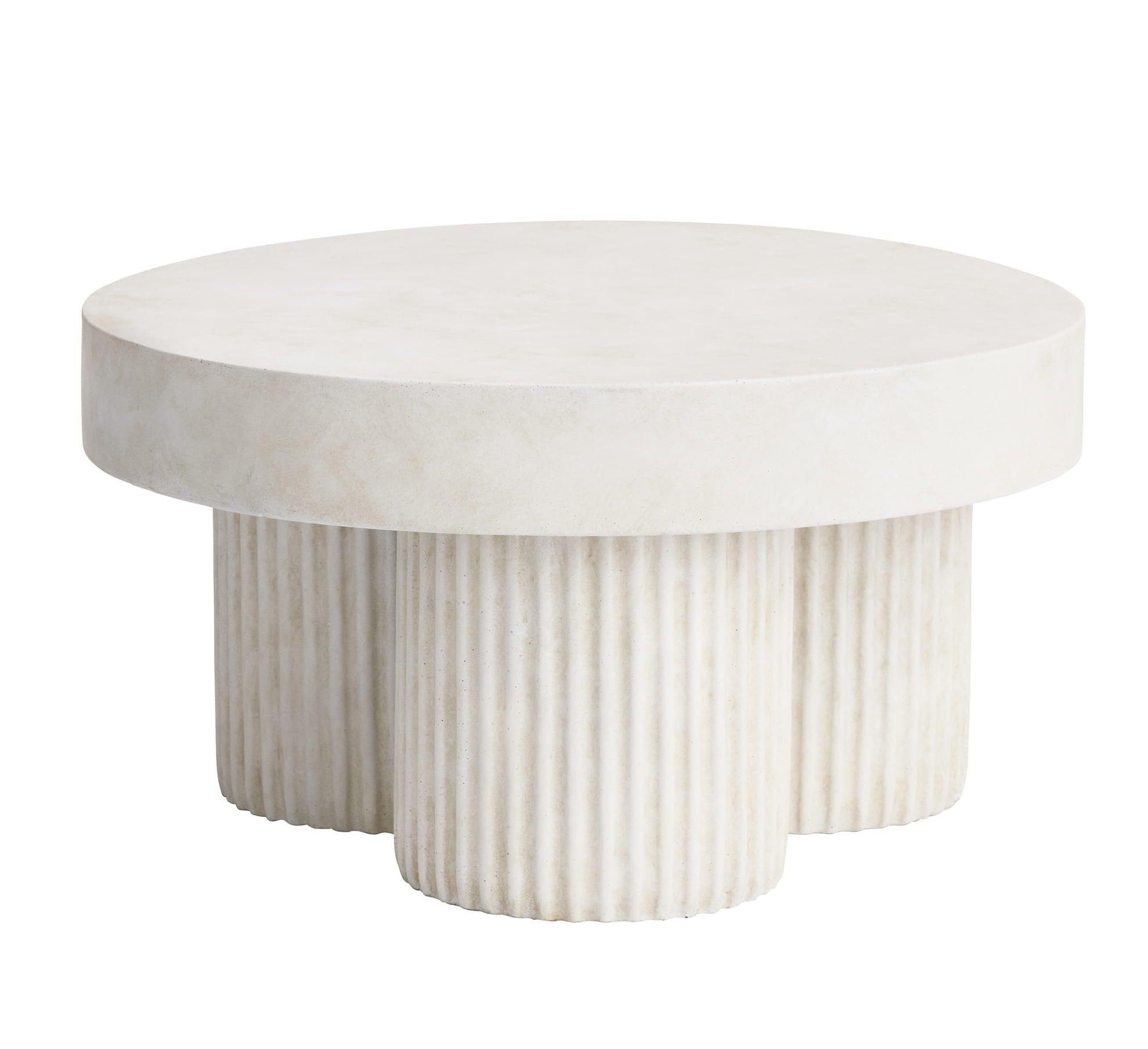 Zestaw stolików GEAR biały beton NORR11 Eye on Design