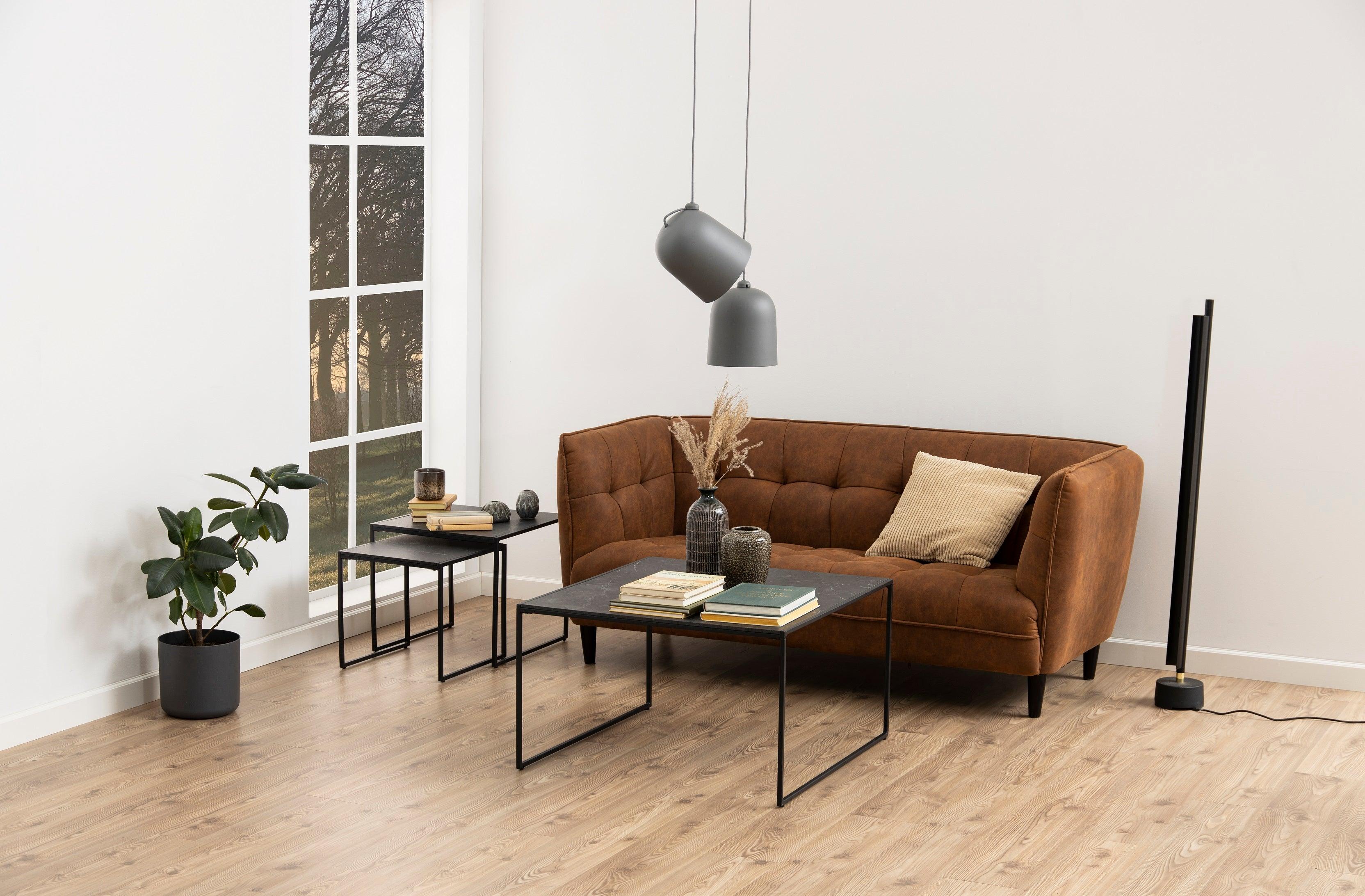 Zestaw stolików INFINITY czarny marmur Home Essentials Eye on Design