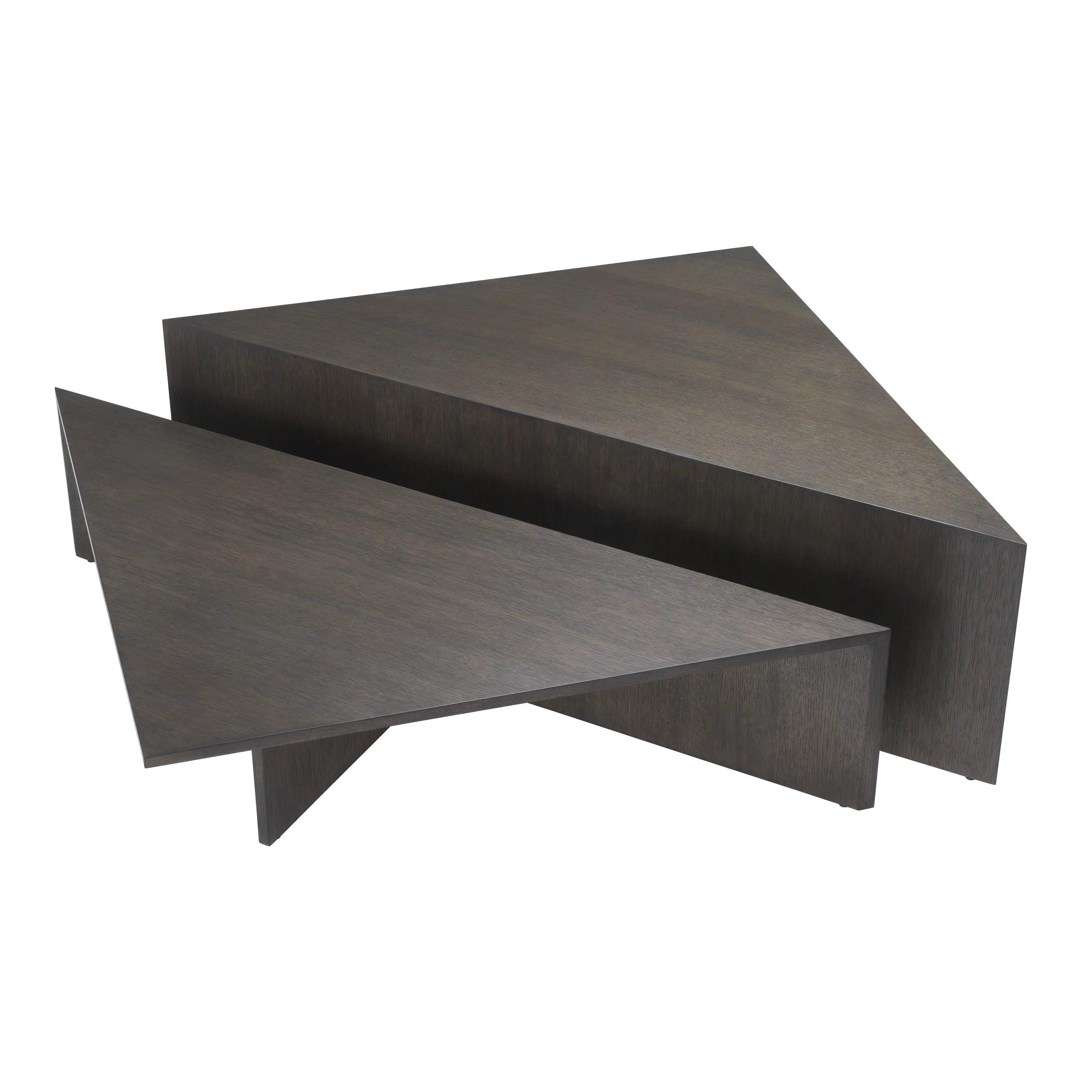 Zestaw stolików kawowych FULHAM dąb mokka Eichholtz Eye on Design