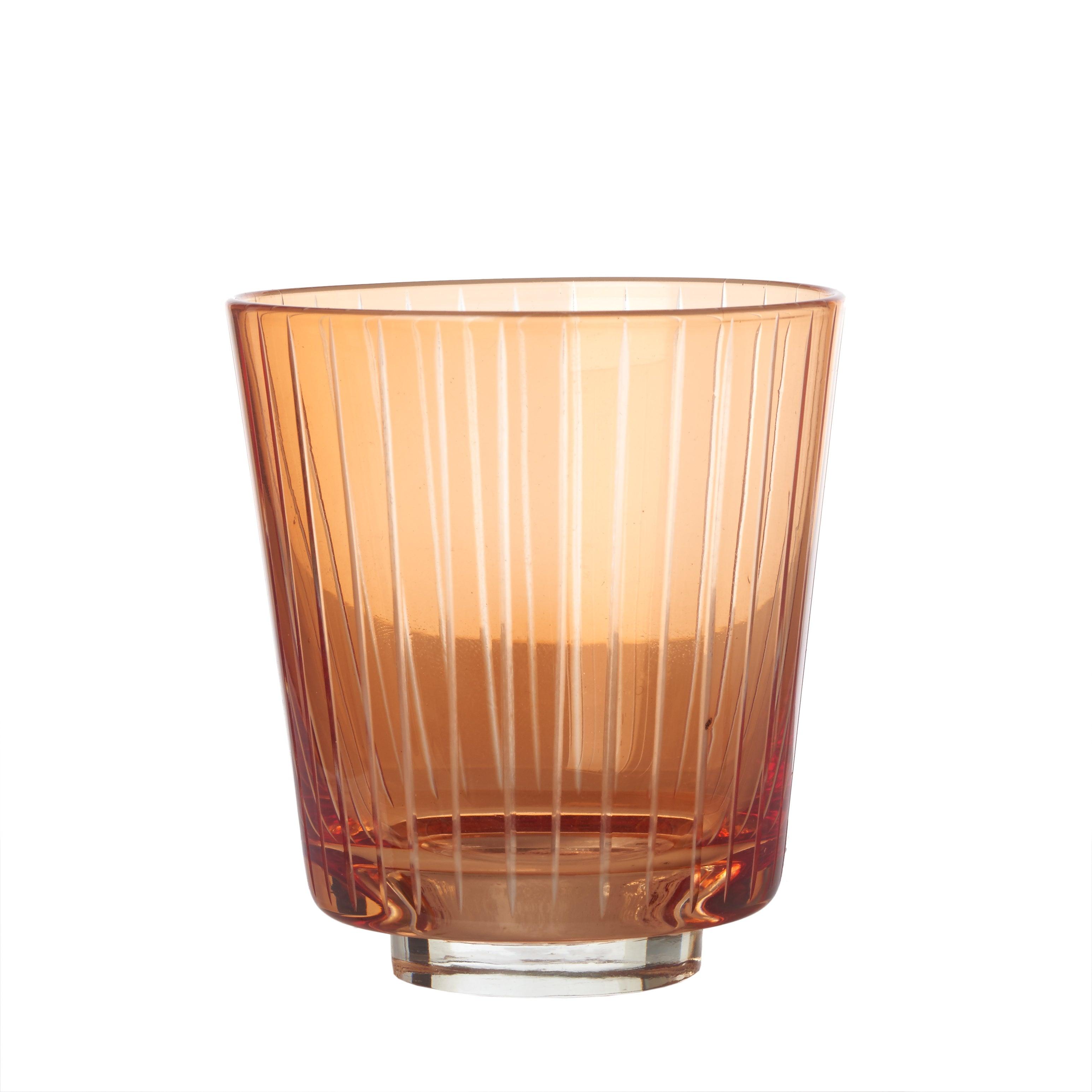 Zestaw szklanek LIBRARY TUMBLERY brązowy Pols Potten Eye on Design