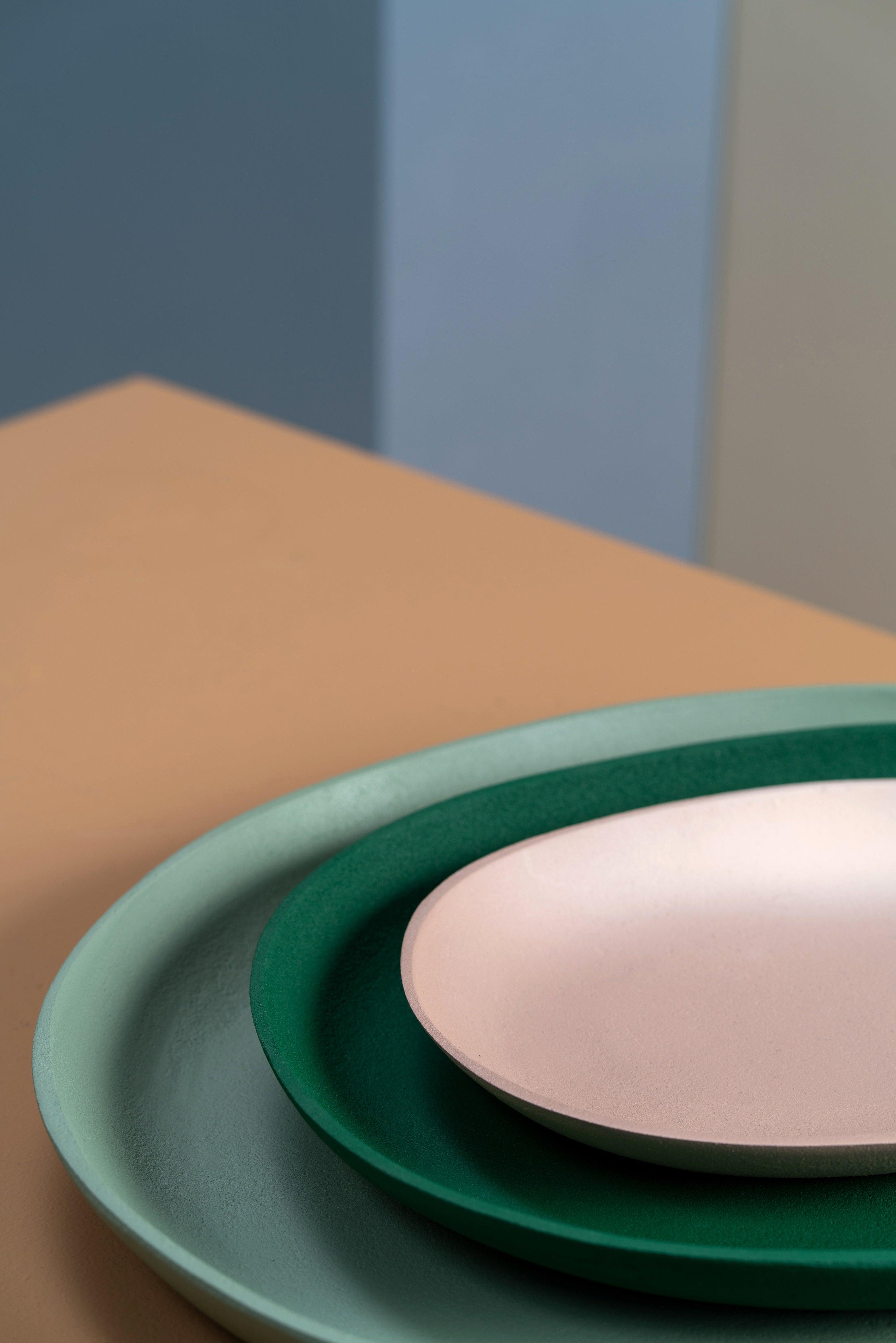 Zestaw tac GREEK zielony Pols Potten Eye on Design