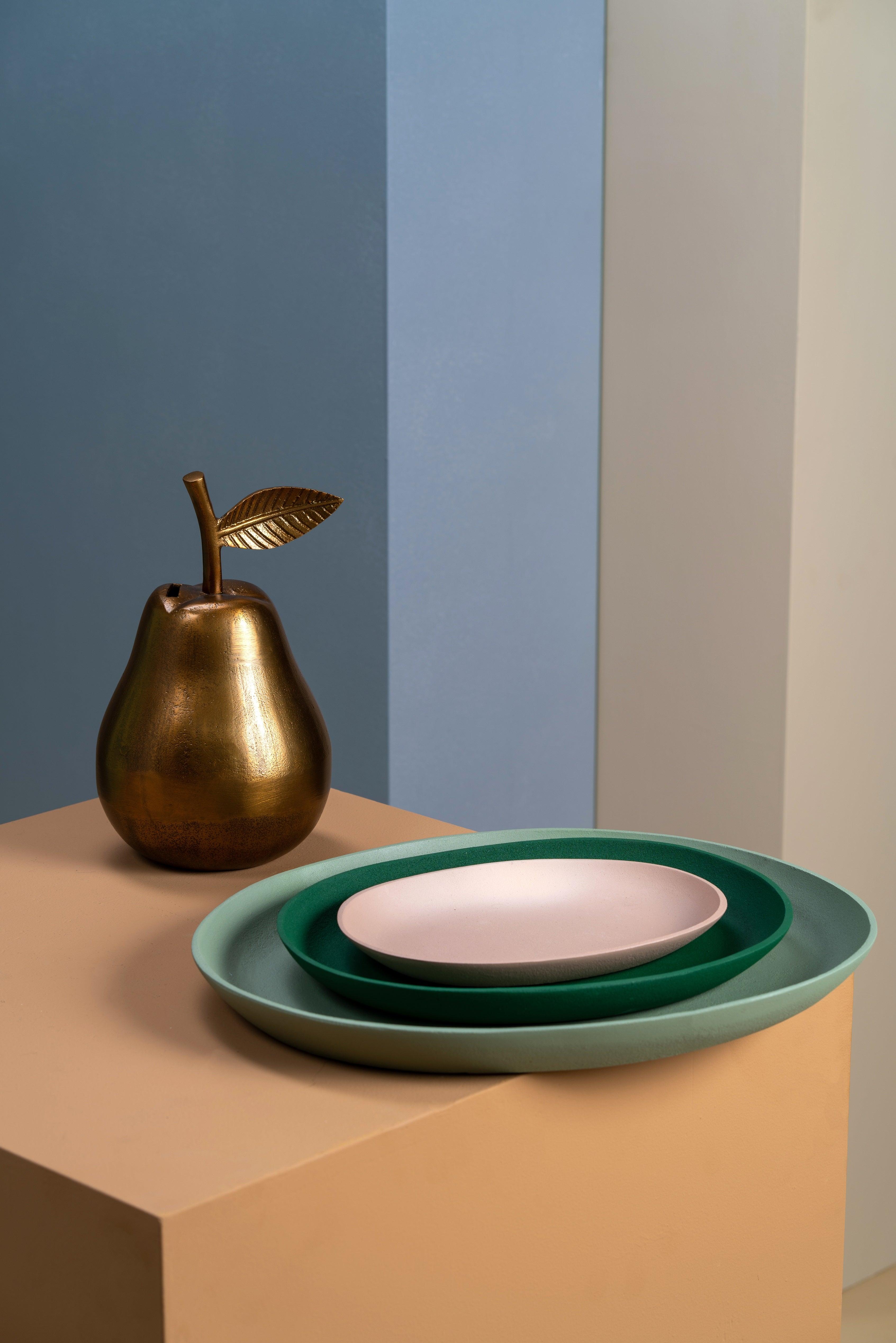 Zestaw tac GREEK zielony Pols Potten Eye on Design