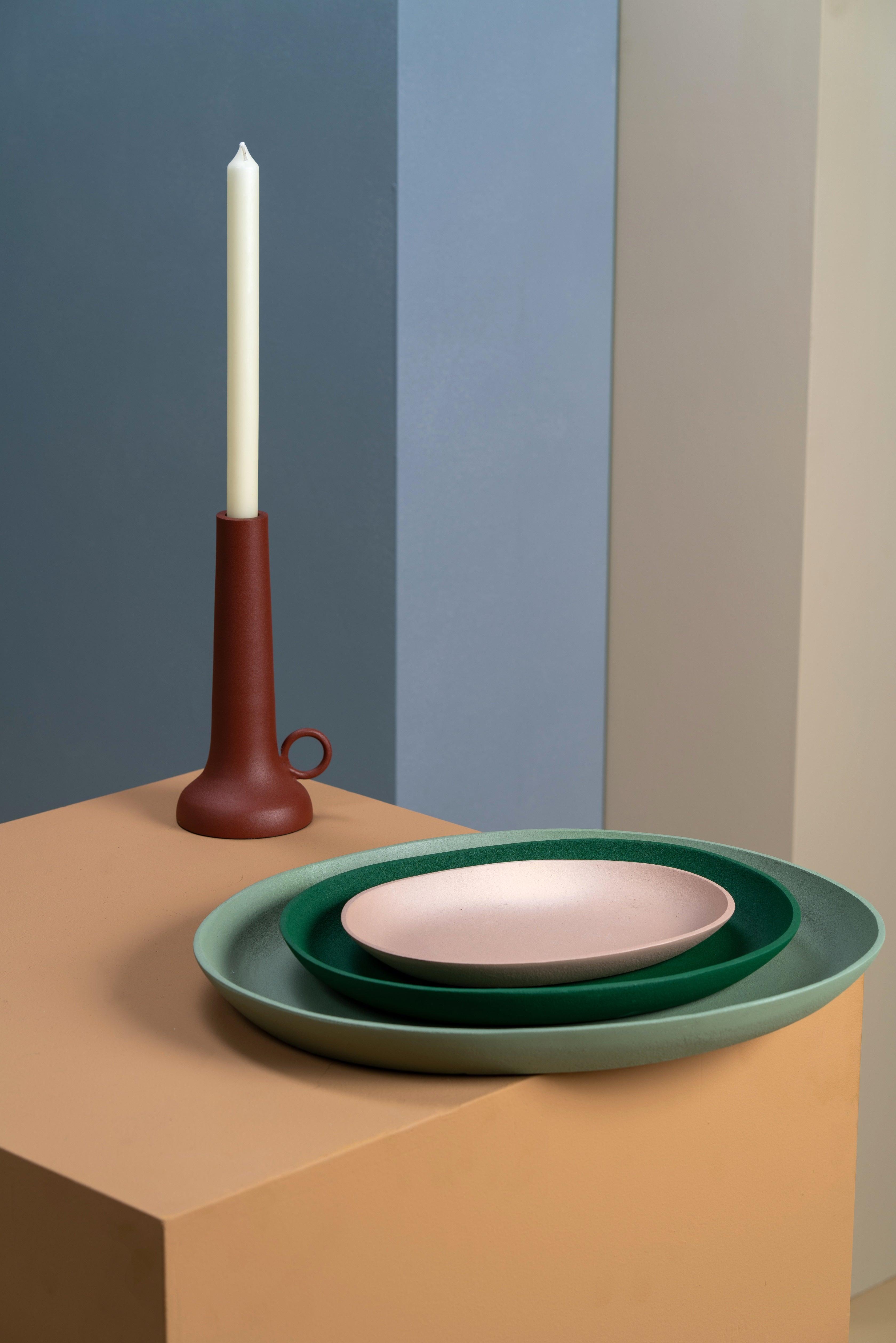 Zestaw tac GREEK zielony Pols Potten Eye on Design