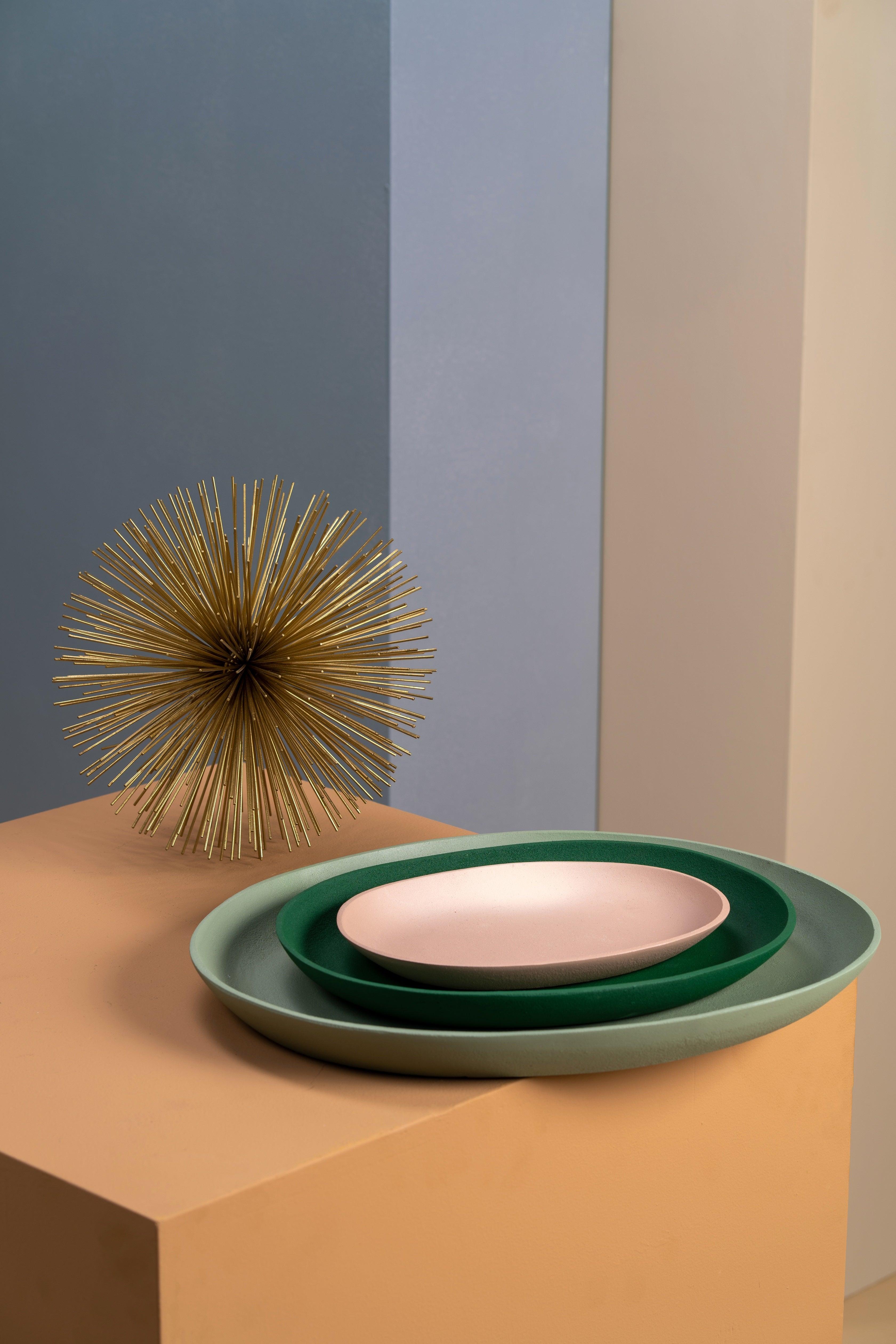 Zestaw tac GREEK zielony Pols Potten Eye on Design