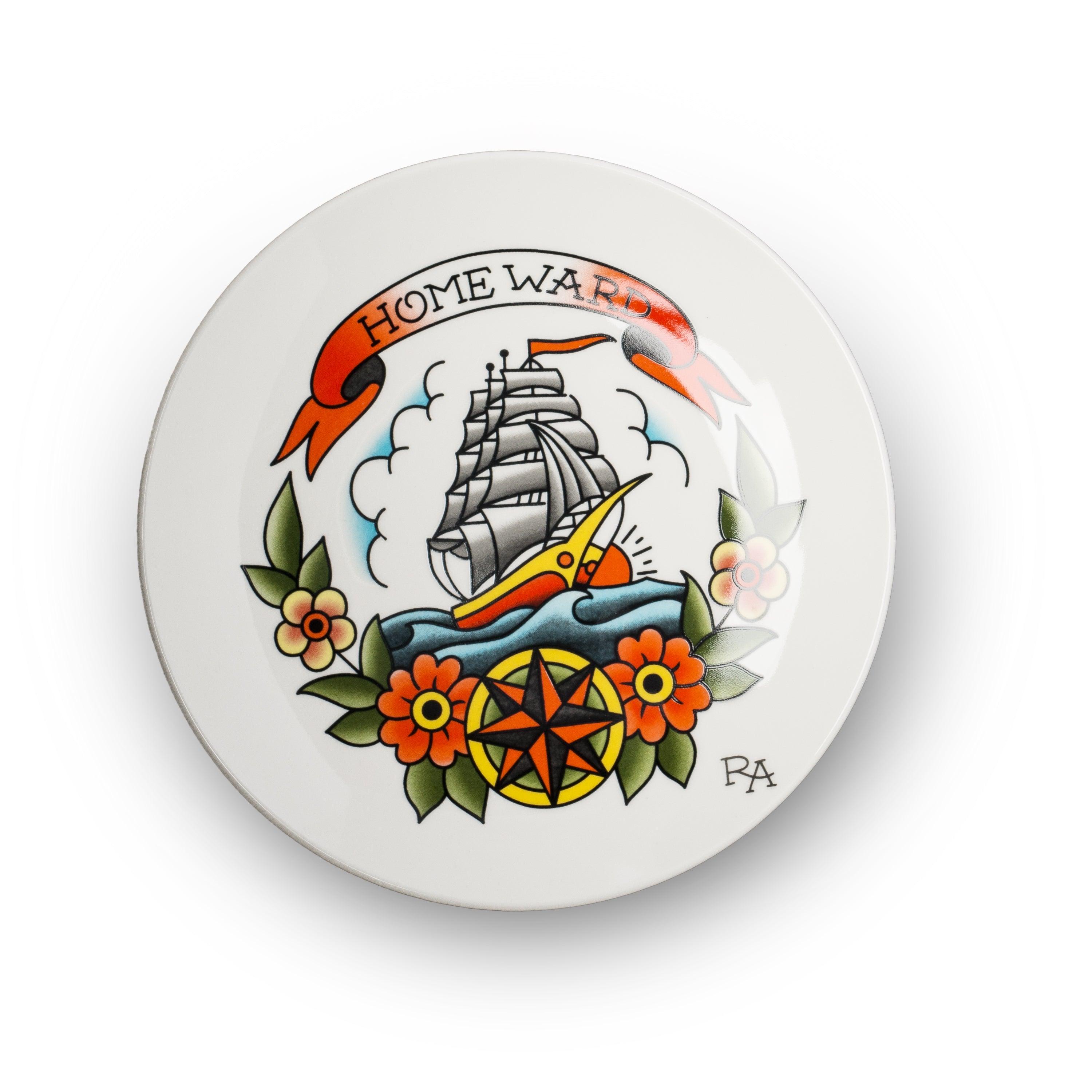 Zestaw talerzy TATTOO biały Pols Potten Eye on Design