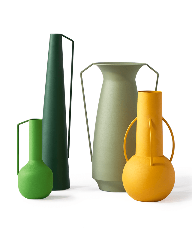 Zestaw wazonów ROMAN oliwkowy Pols Potten Eye on Design