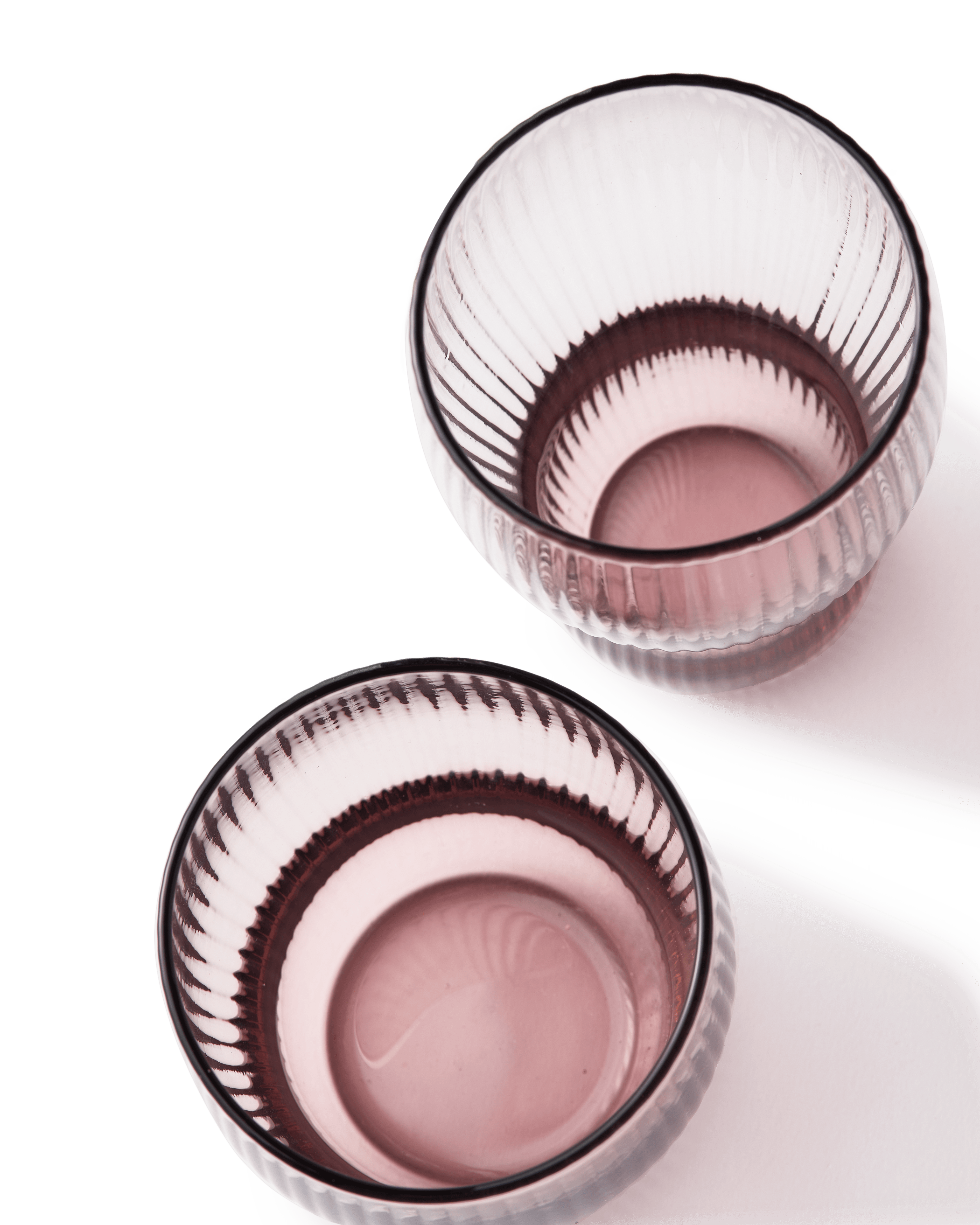 Zestaw wysokich szklanek PUM śliwkowy Pols Potten Eye on Design