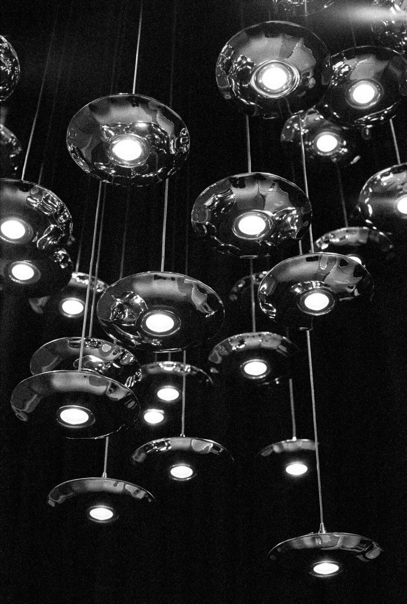 LAMPIN stainless steel pendant lamp set