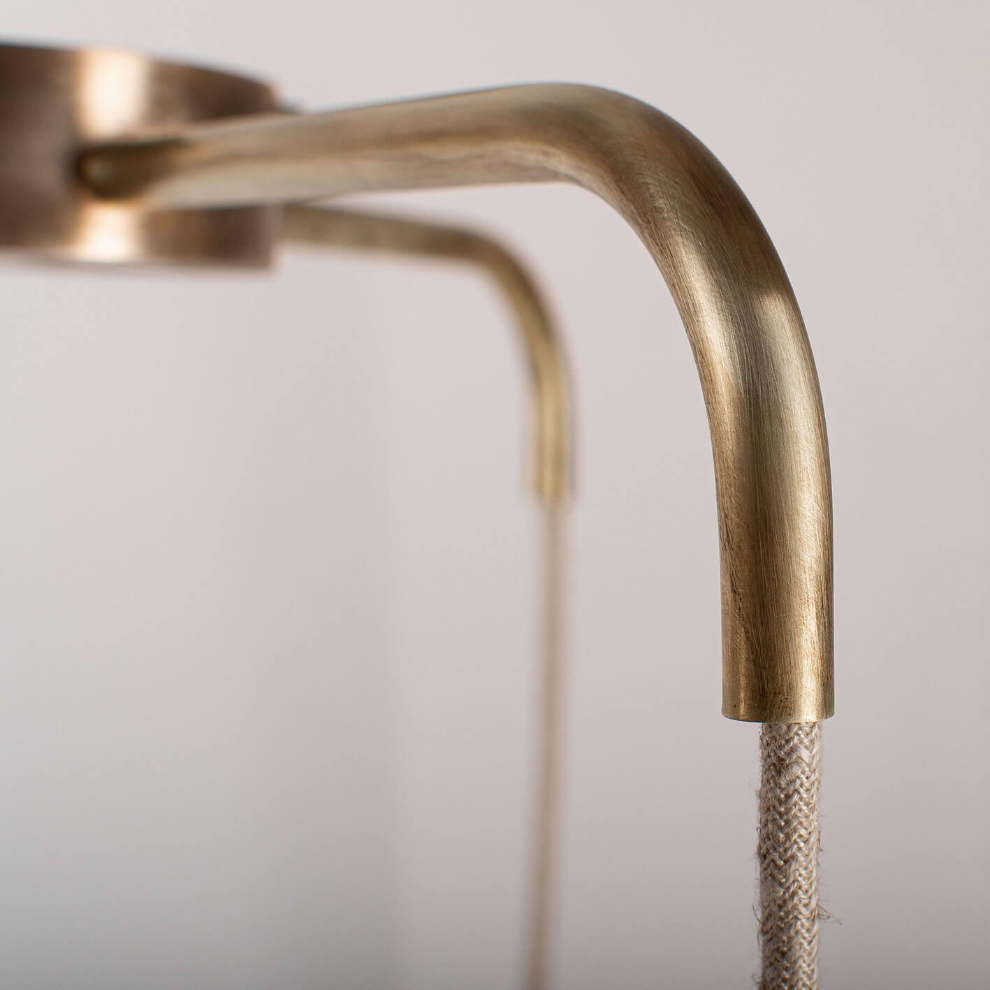 Żyrandol alabastrowy KALLIOPE nikiel Embassy Interiors Eye on Design