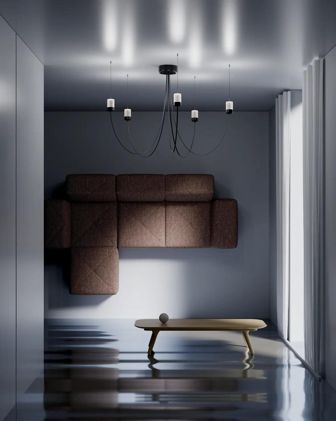 Żyrandol GRAVITY CHANDLIER czarny Moooi Eye on Design