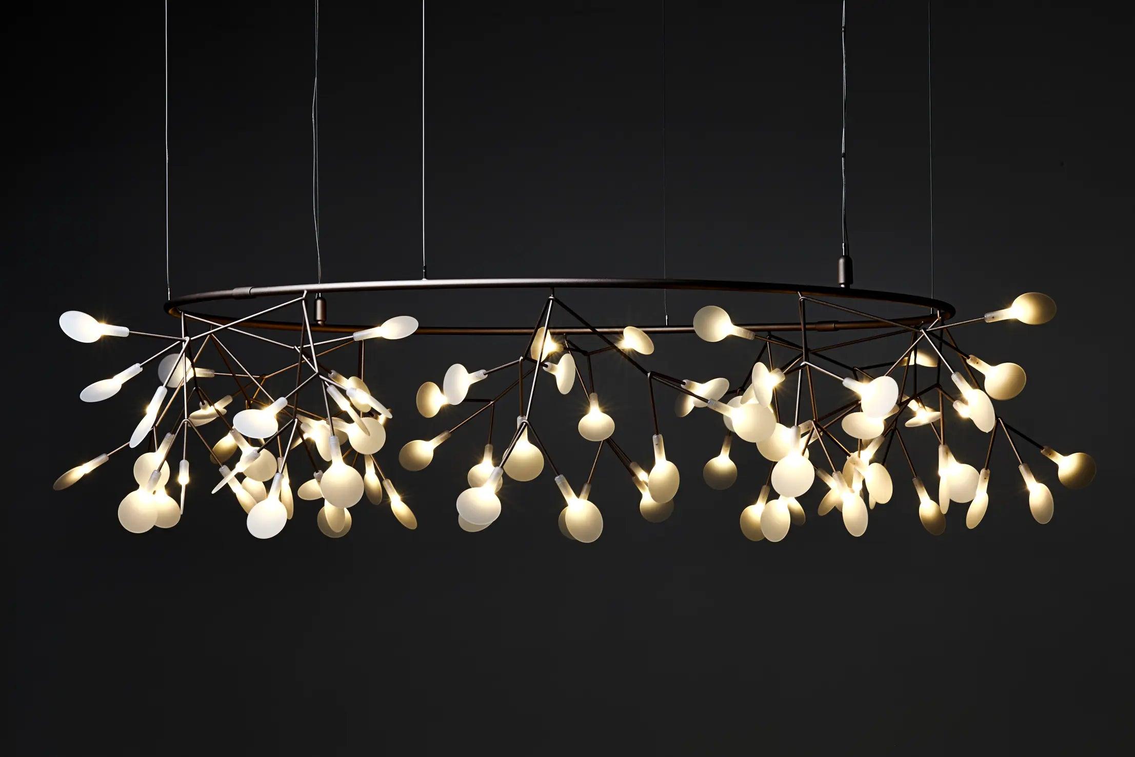 Żyrandol HERACLEUM III THE BIG O niklowany Moooi Eye on Design