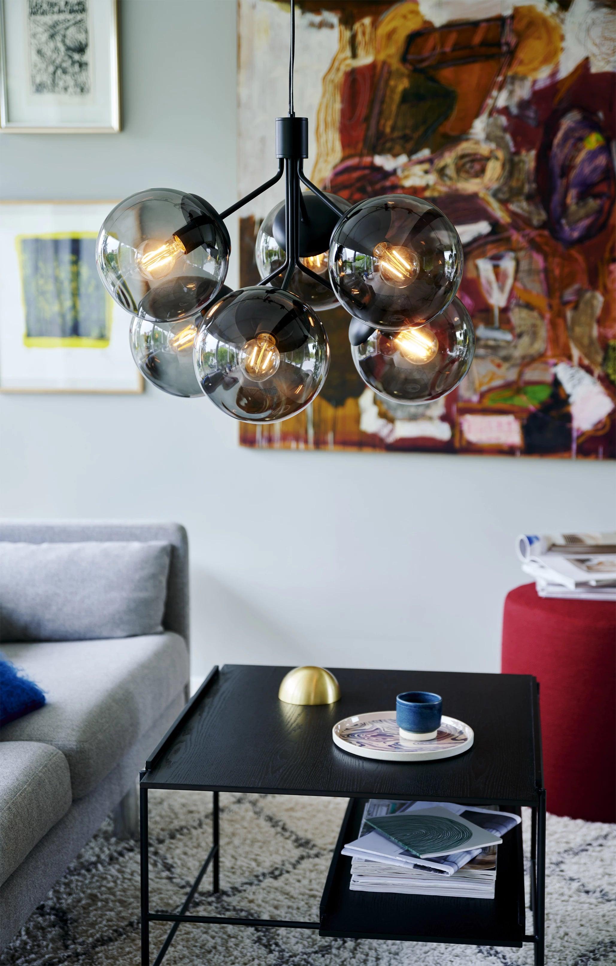 Żyrandol IVONA czarny Nordlux Eye on Design