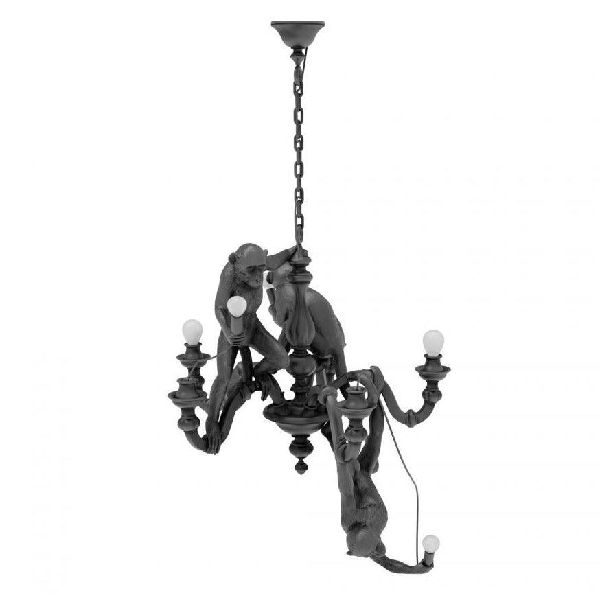 Żyrandol MONKEY czarny Seletti Eye on Design