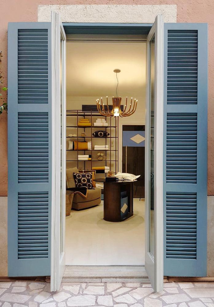 Żyrandol STARDUST satynowy brąz Contardi Eye on Design