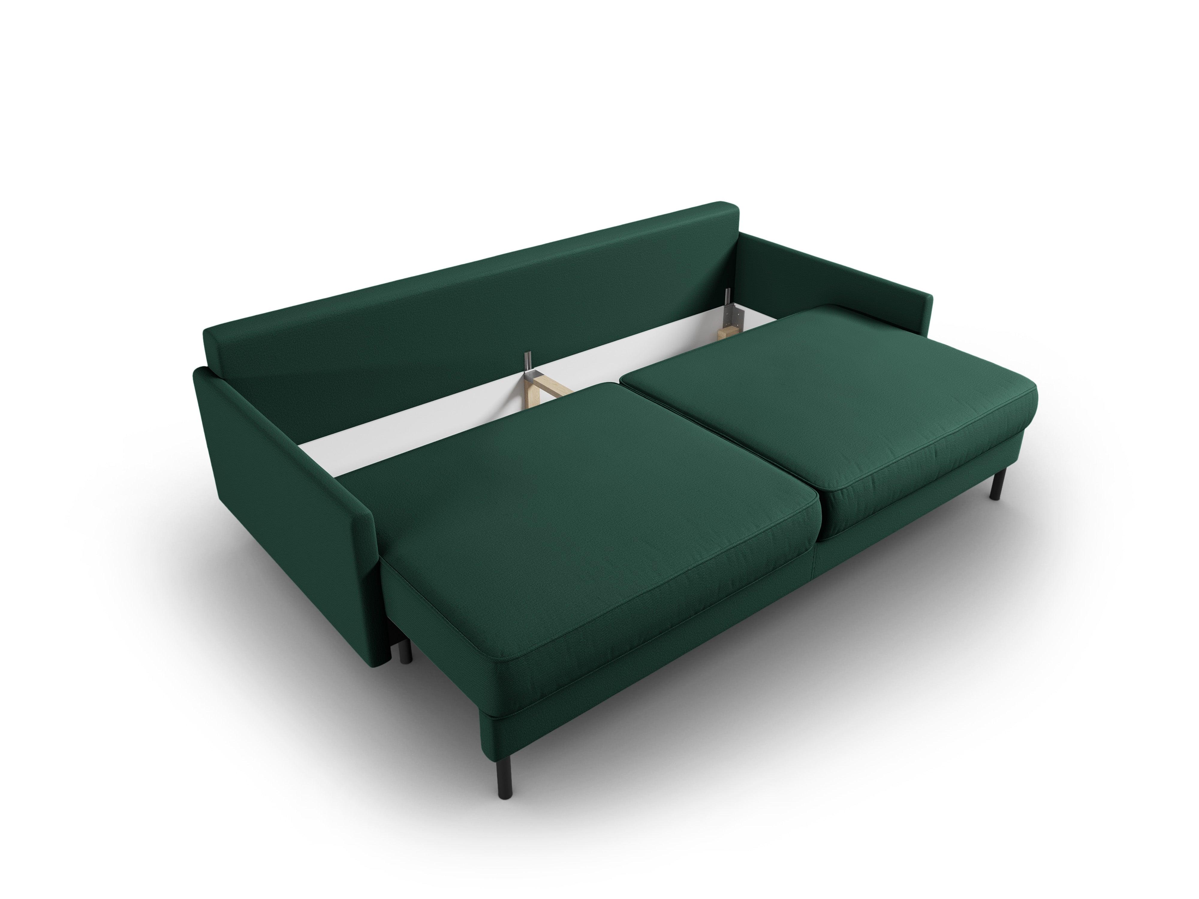 Sofa z funkcją spania SCOTT zielony Micadoni Eye on Design