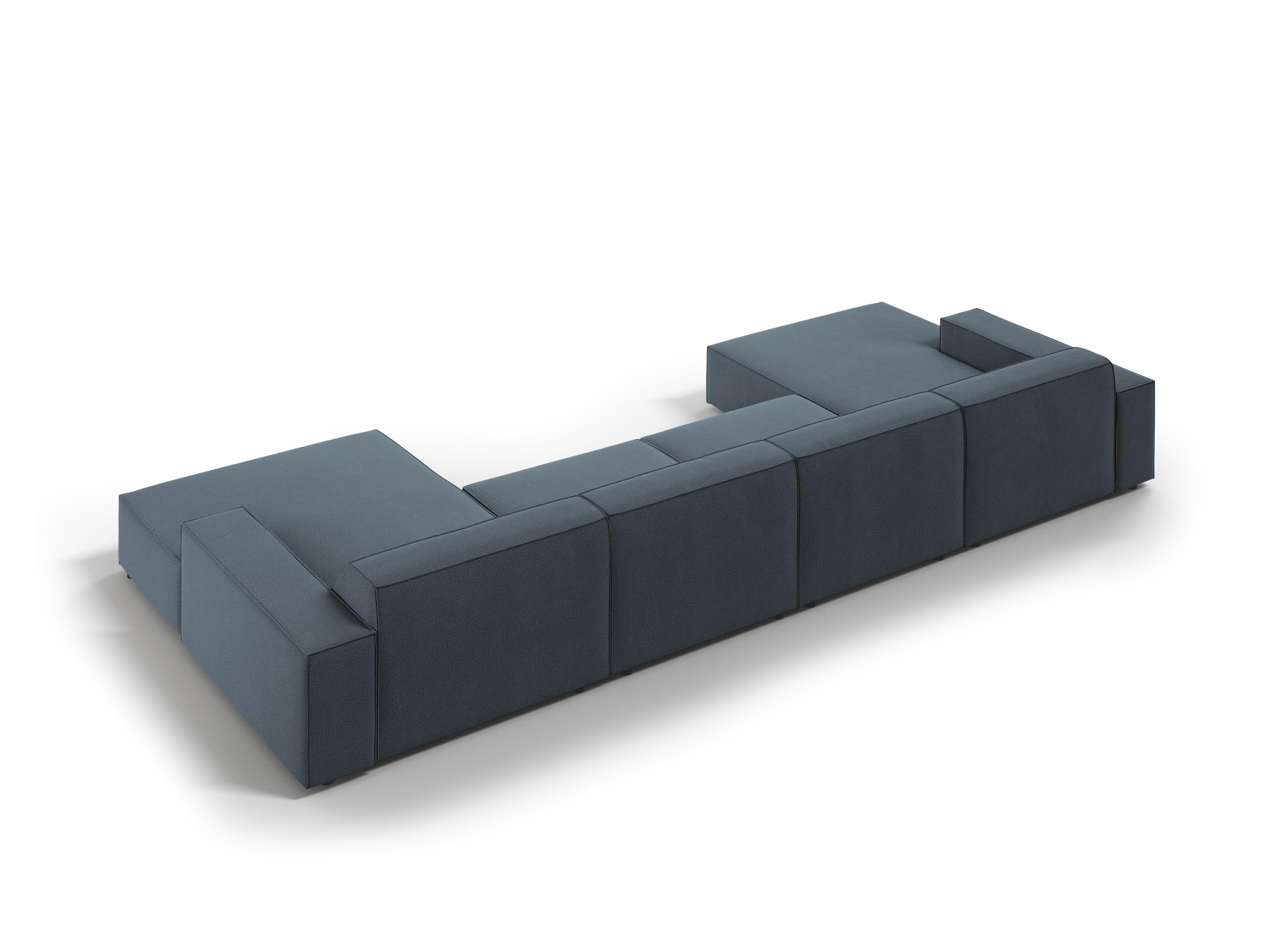 Sofa panoramiczna JODIE niebieski Micadoni Eye on Design