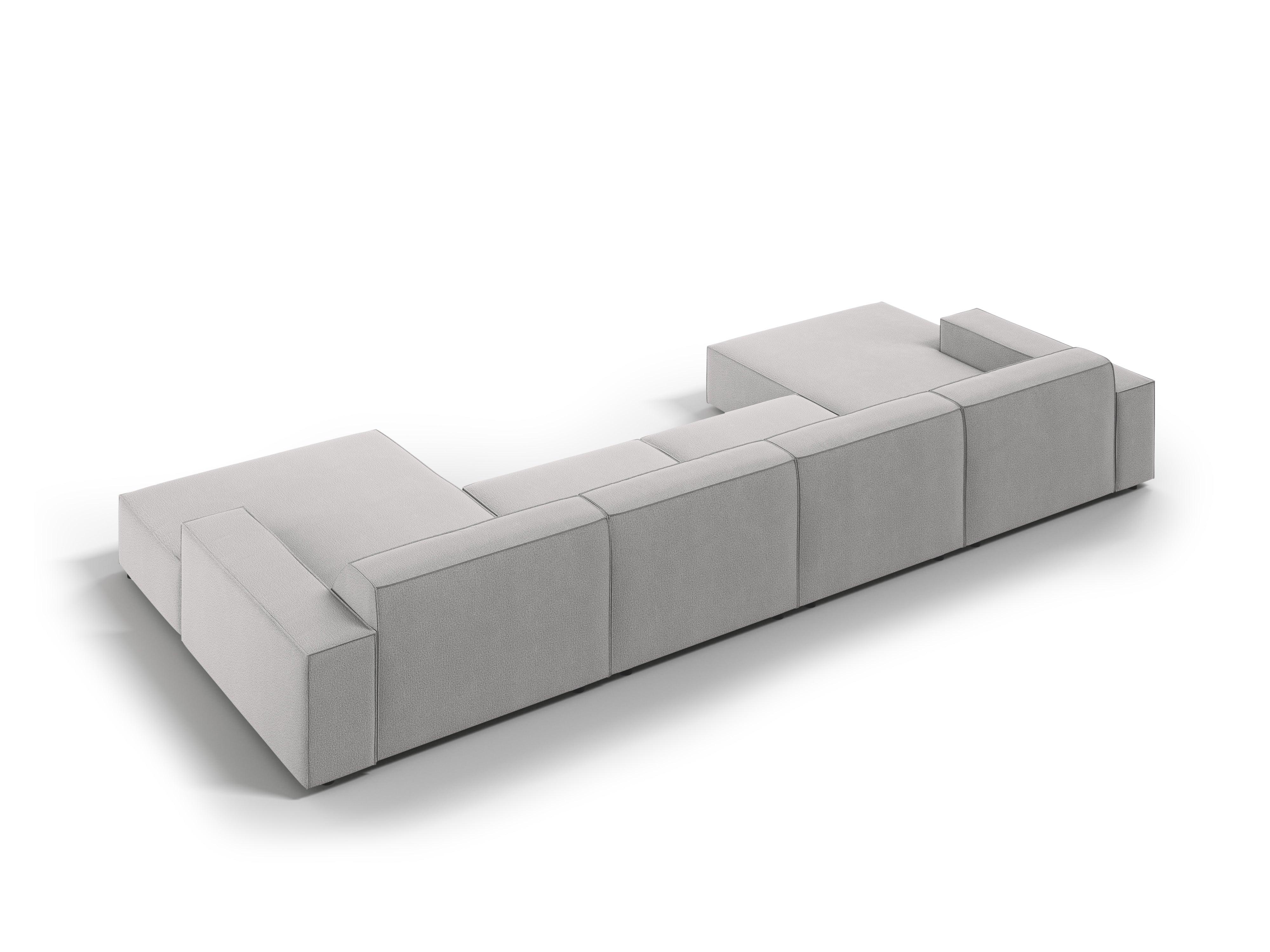 Sofa panoramiczna JODIE jasnoszary Micadoni Eye on Design