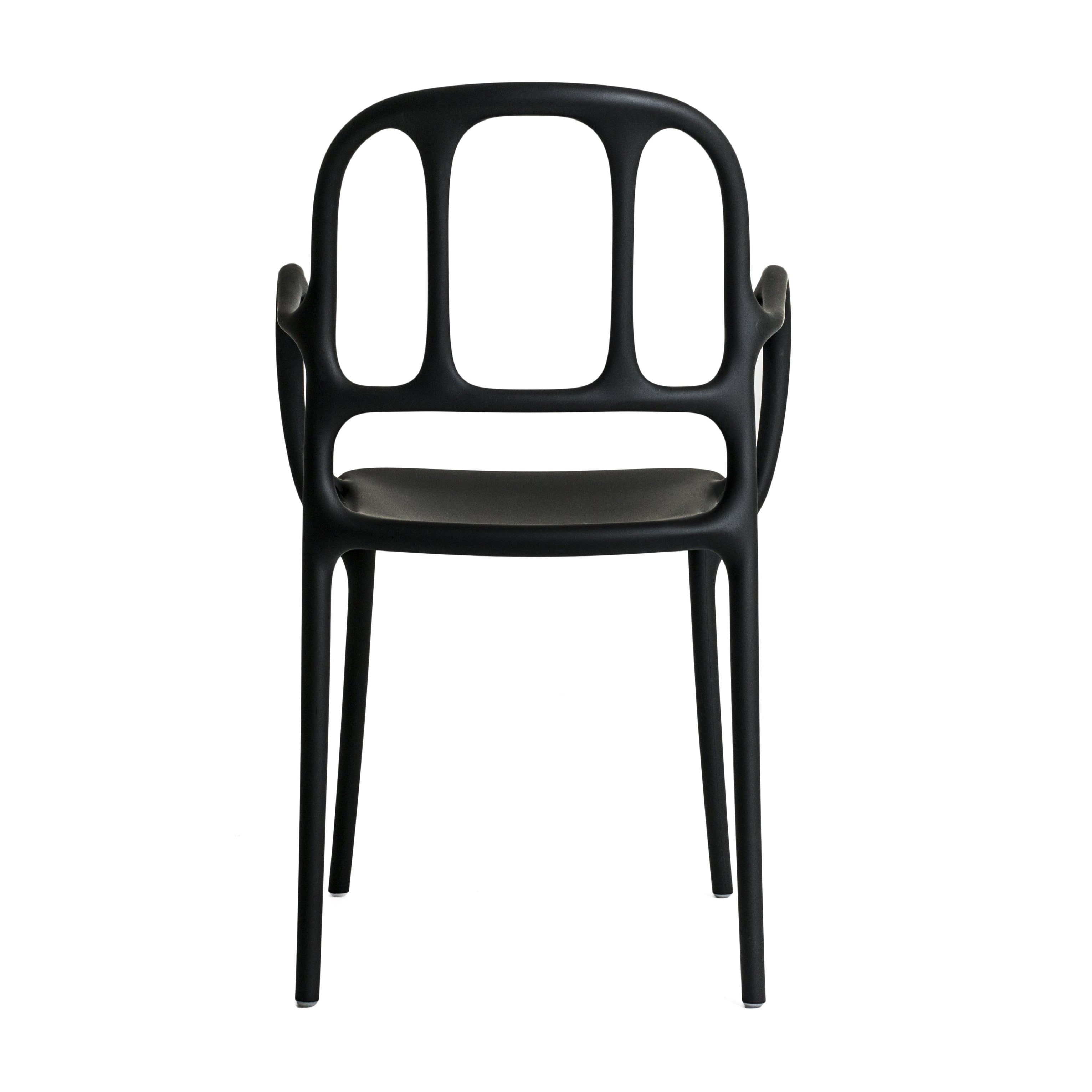 Krzesło zewnętrzne MILA czarny Magis Eye on Design