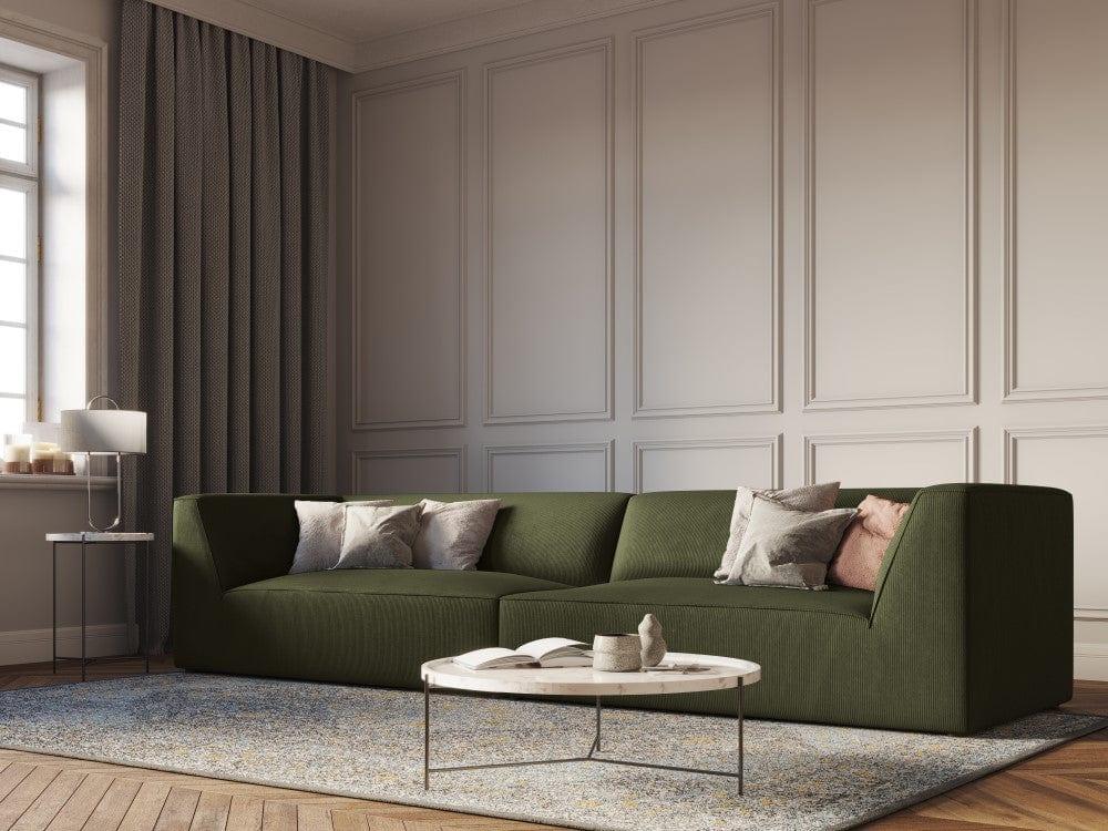 Sofa sztruksowa RUBY zielony Micadoni Eye on Design