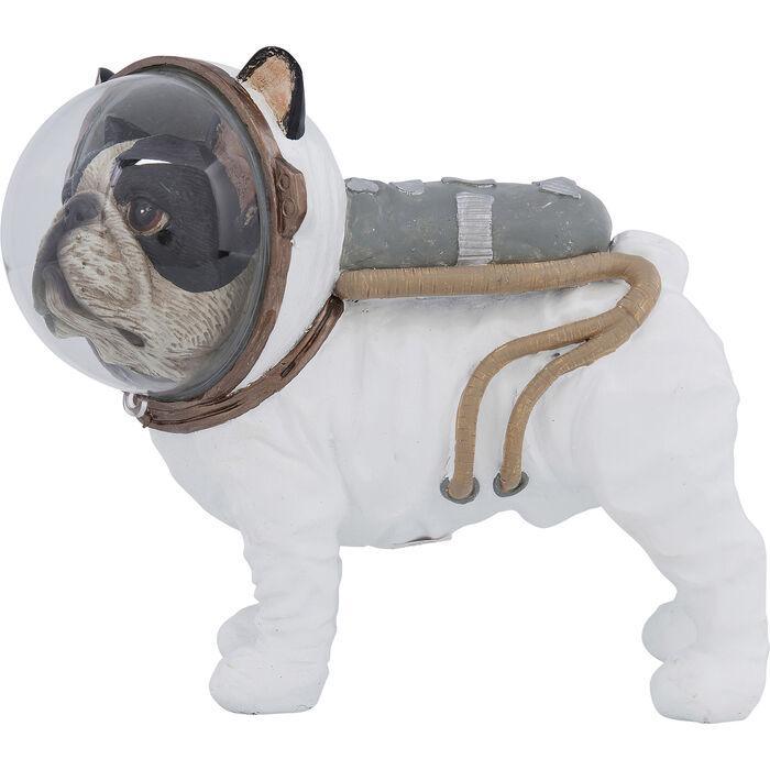 Figurka BULLDOG IN SPACE biały Kare Design Eye on Design