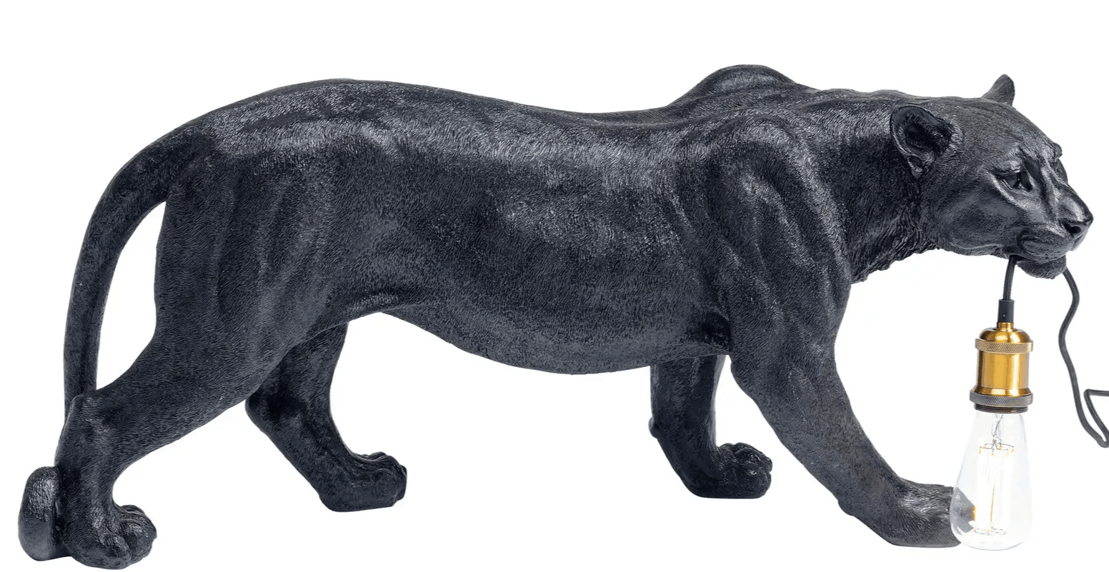 Lampa w kształcie czarnej pantery Kare Design Eye on Design