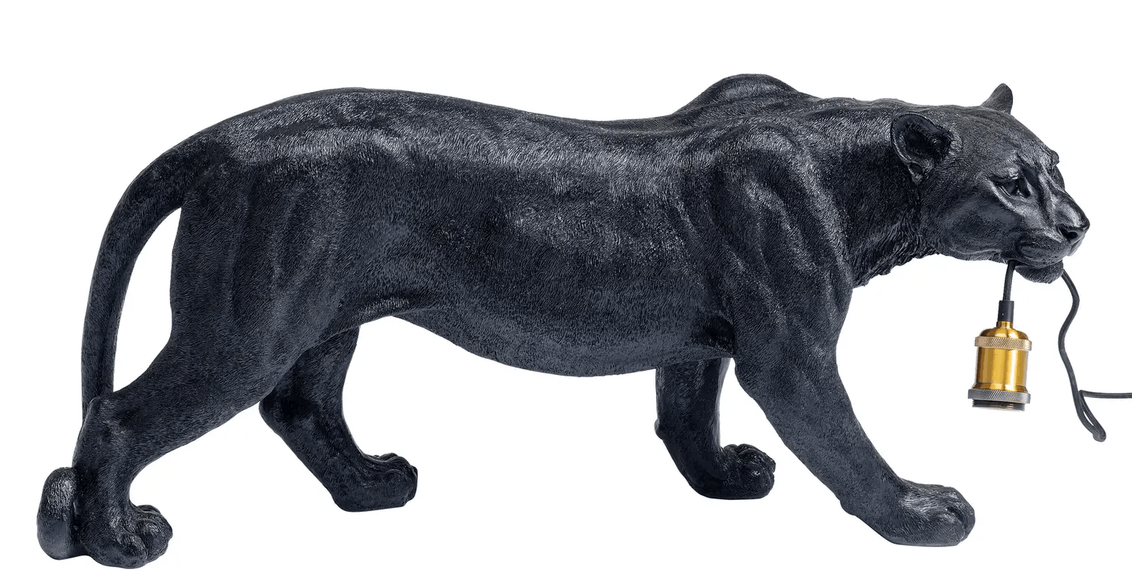Lampa w kształcie czarnej pantery Kare Design Eye on Design