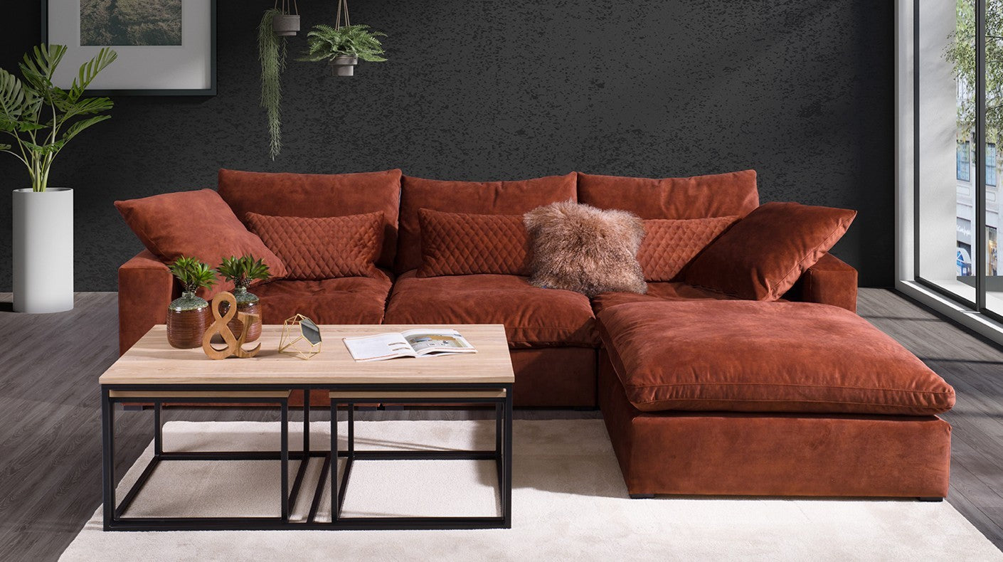 Sofa modułowa LAZY z wyższą podstawą - kolor do wyboru Nordic Line Eye on Design