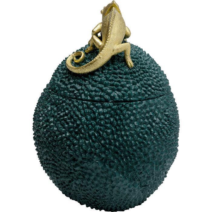 Pojemnik dekoracyjny CHAMELEON zielony Kare Design Eye on Design