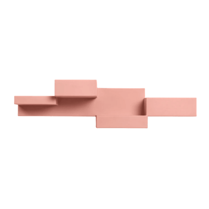 Półka na książki PRIMITIVE MINI różowy Qeeboo Eye on Design