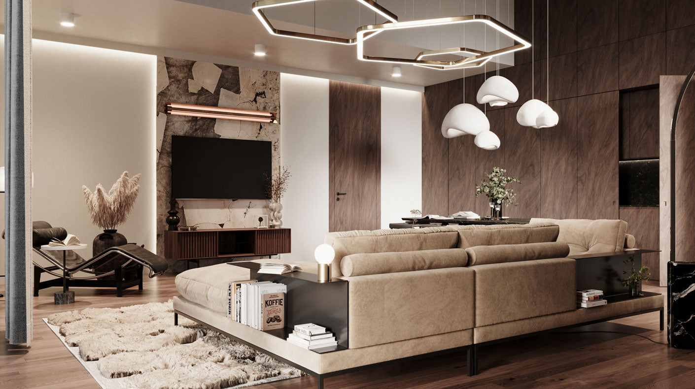 Narożnik prawostronny STUDY - kolor do wyboru Nordic Line Eye on Design