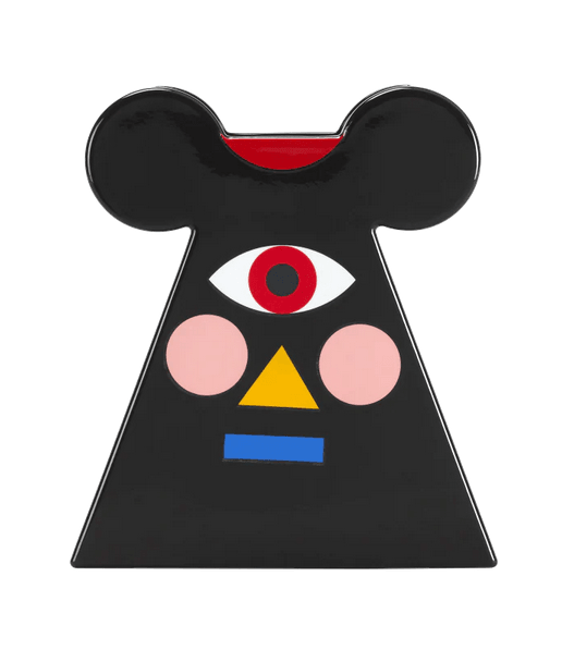 Wazon MISTER MOUSE czarny Qeeboo Eye on Design