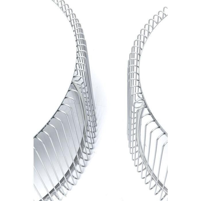 Zestaw stolików kawowych SHINE srebrny Kare Design Eye on Design