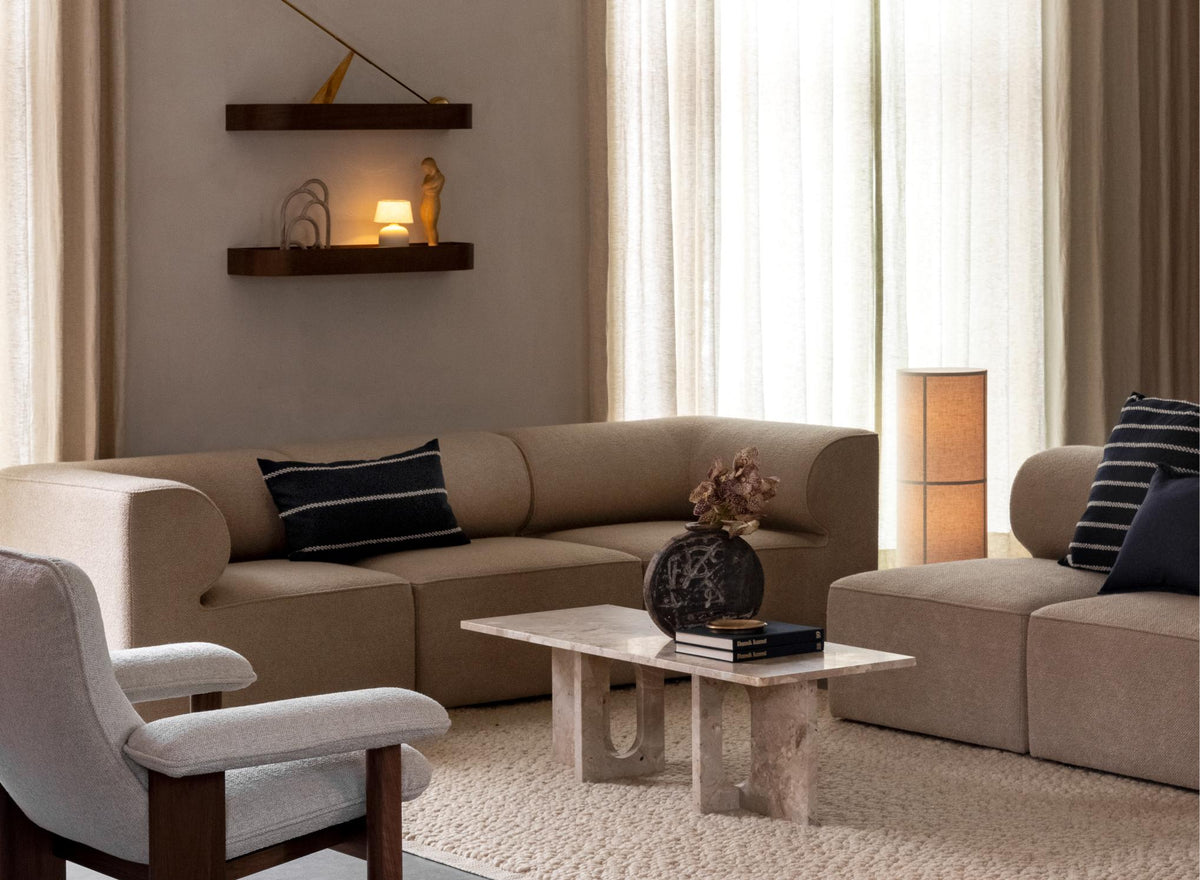 sofa modułowa w salonie
