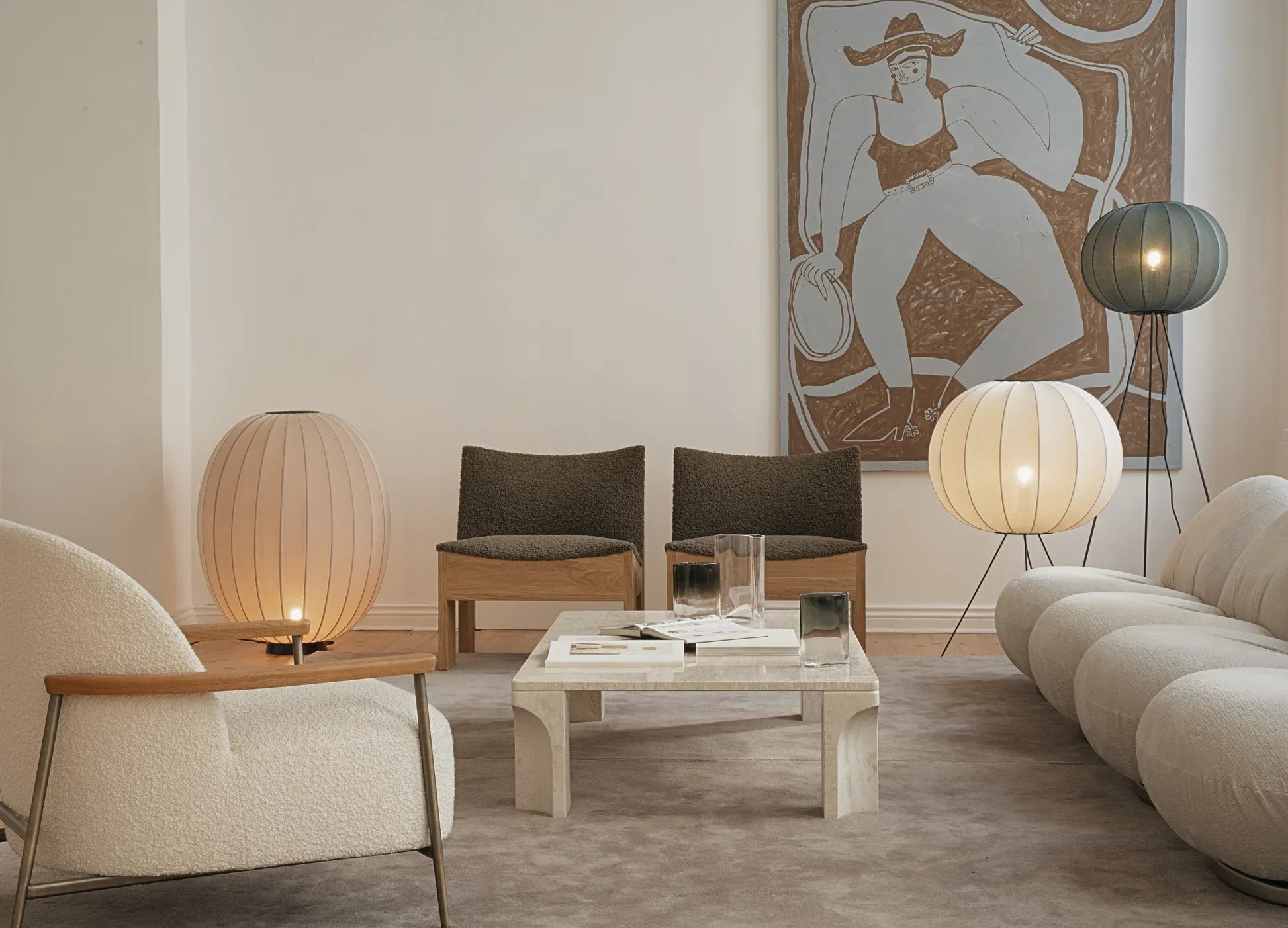 Lampy podłogowe na trójnogu