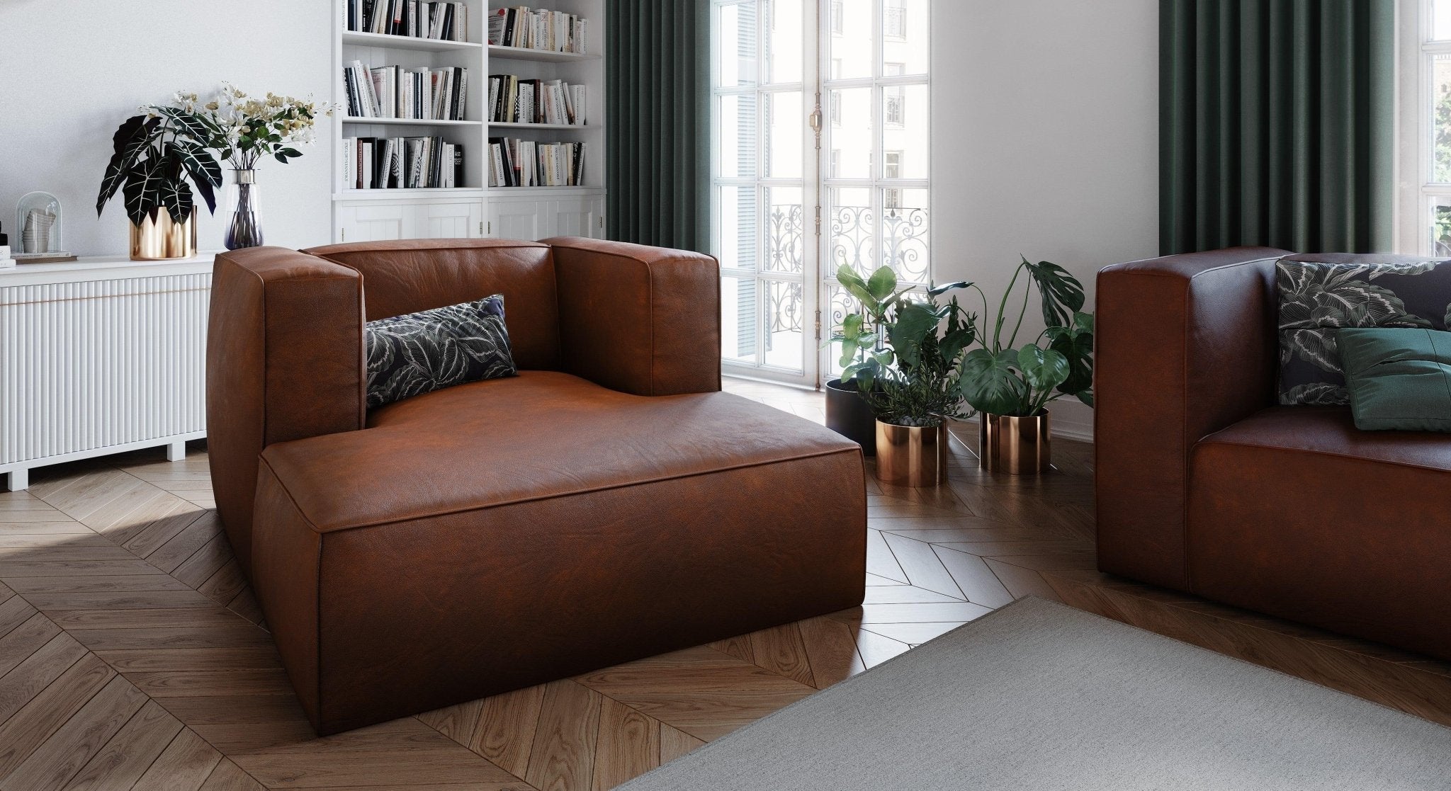 Szezlongi skórzane - Eye on Design