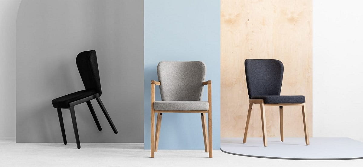 Krzesło LAVA A-1807 tapicerowane