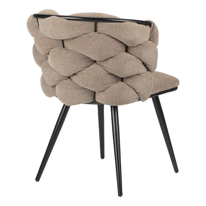 Krzesło ROCK brązowy – ujęcie 3